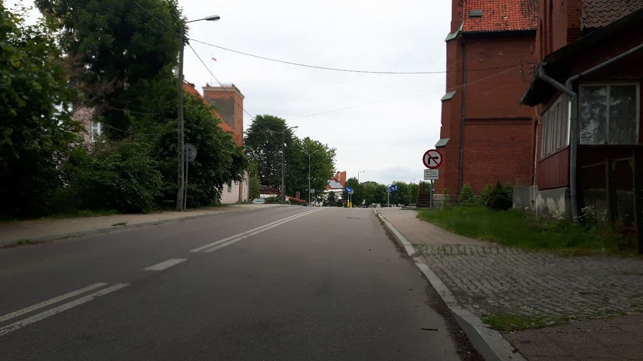 Street view near Frombork Siedlisko, Frombork — © changchun1 (CC BY-SA · Mapillary)
