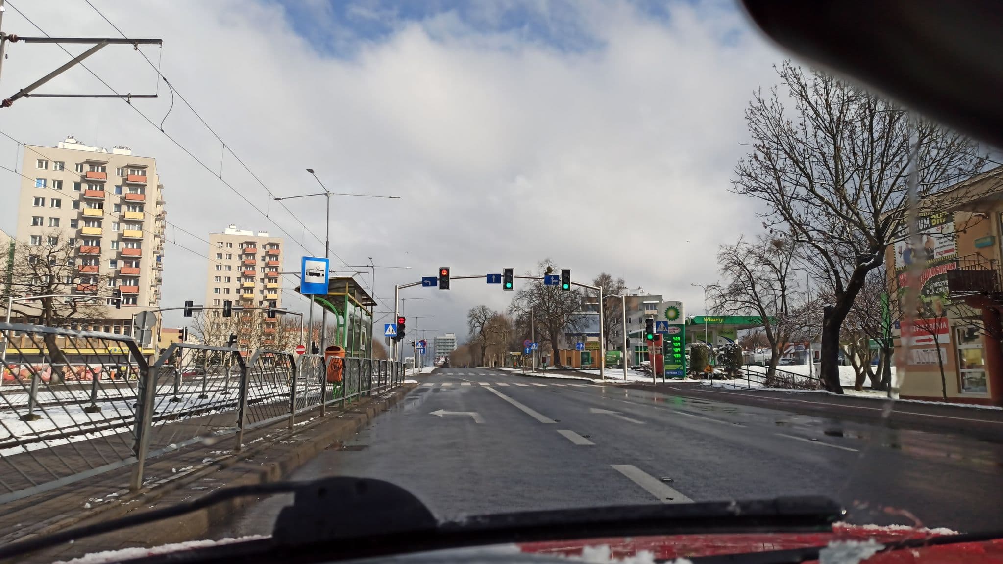 Street view near Hotelik Mona, Elbląg — © marioxxx (CC BY-SA · Mapillary)