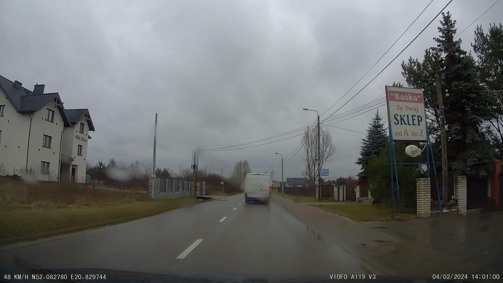 Street view near Andrzej Perdeus Hotel 52, Nadarzyn — © inwazjamb (CC BY-SA · Mapillary)