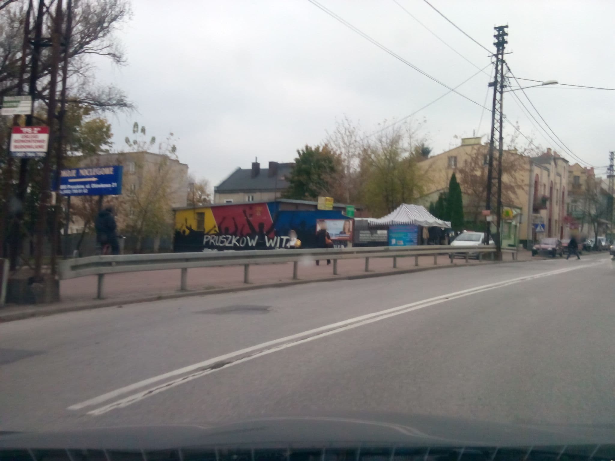 Street view near Cyrus Michał Gabriel, Pruszków — © andmaj40 (CC BY-SA · Mapillary)