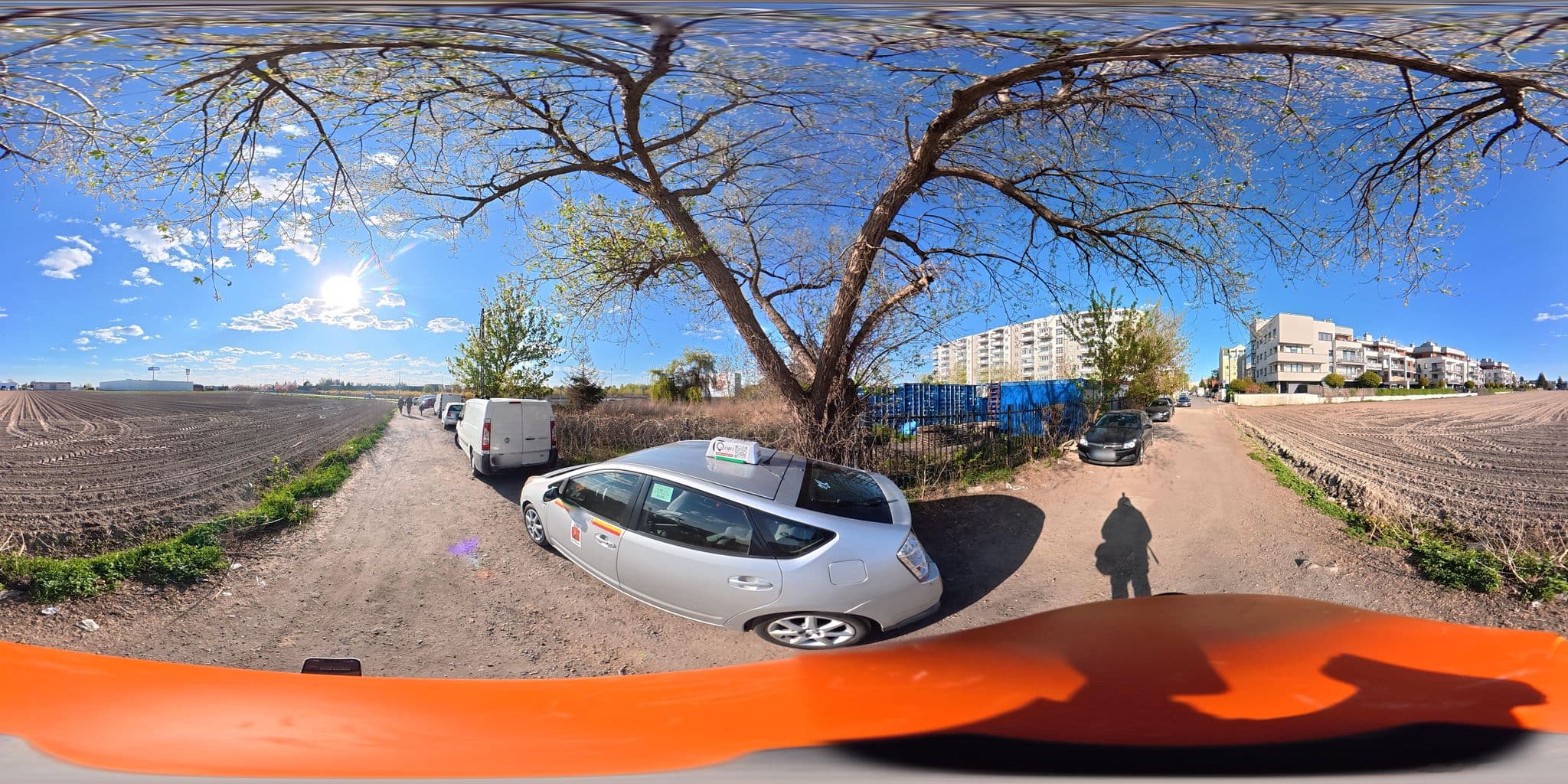 Street view near TopOne Apartamenty, Bemowo — © awizonosz (CC BY-SA · Mapillary)