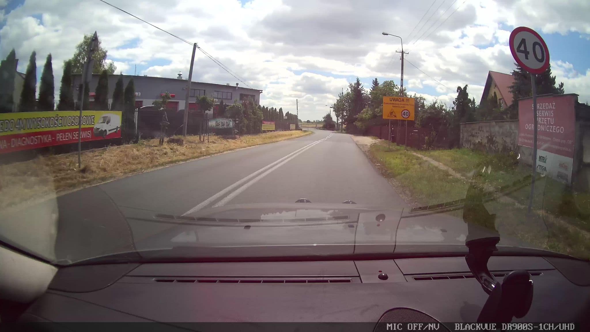 Street view near Plastikon. Kłos E., Rybie — © grobin (CC BY-SA · Mapillary)