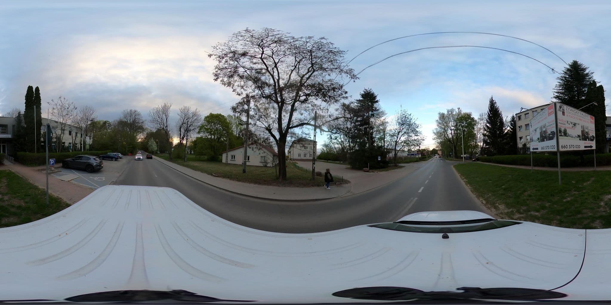 Street view near 4 Żywioły Falenty Ośrodek Konferencyjno-Szkoleniowy, Rybie — © inwazjamb (CC BY-SA · Mapillary)