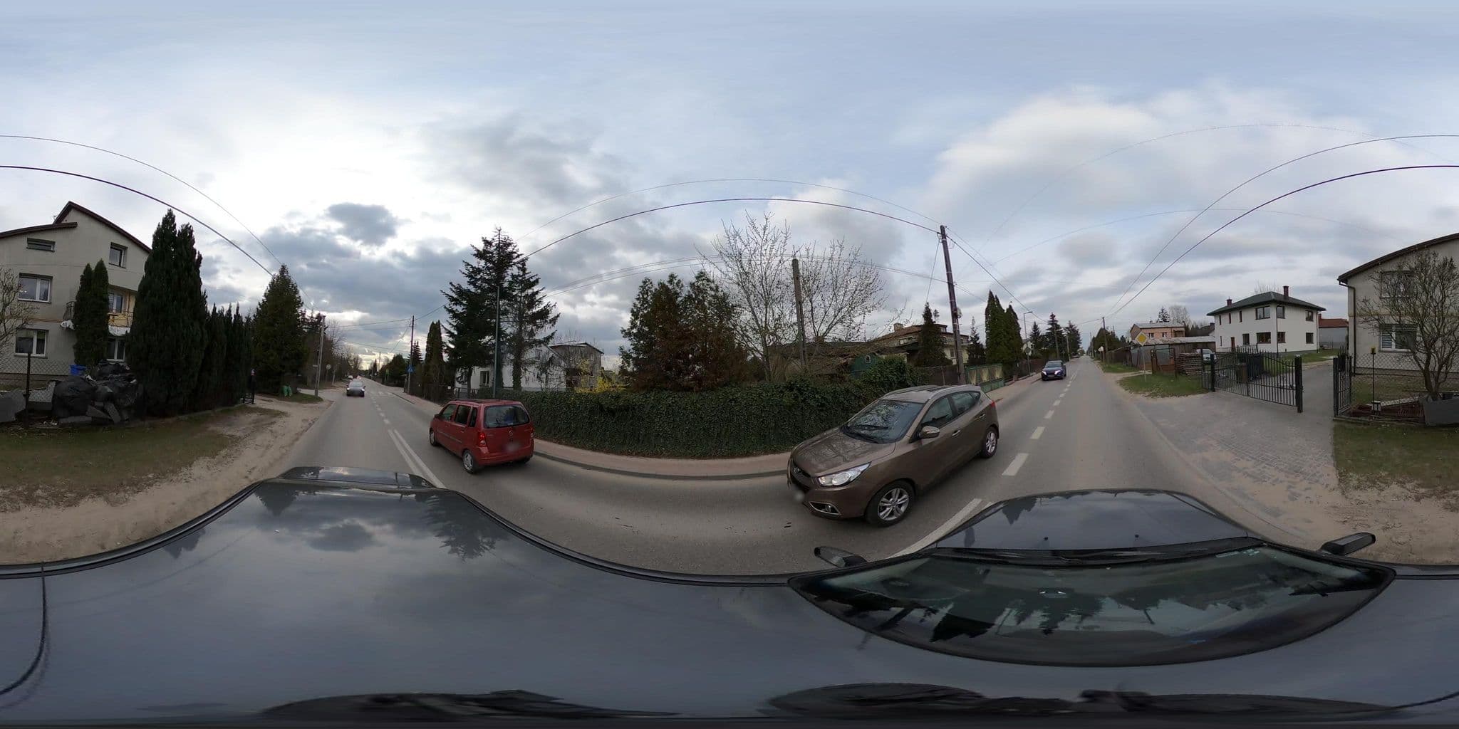 Street view near MHostel, Piaseczno — © inwazjamb (CC BY-SA · Mapillary)