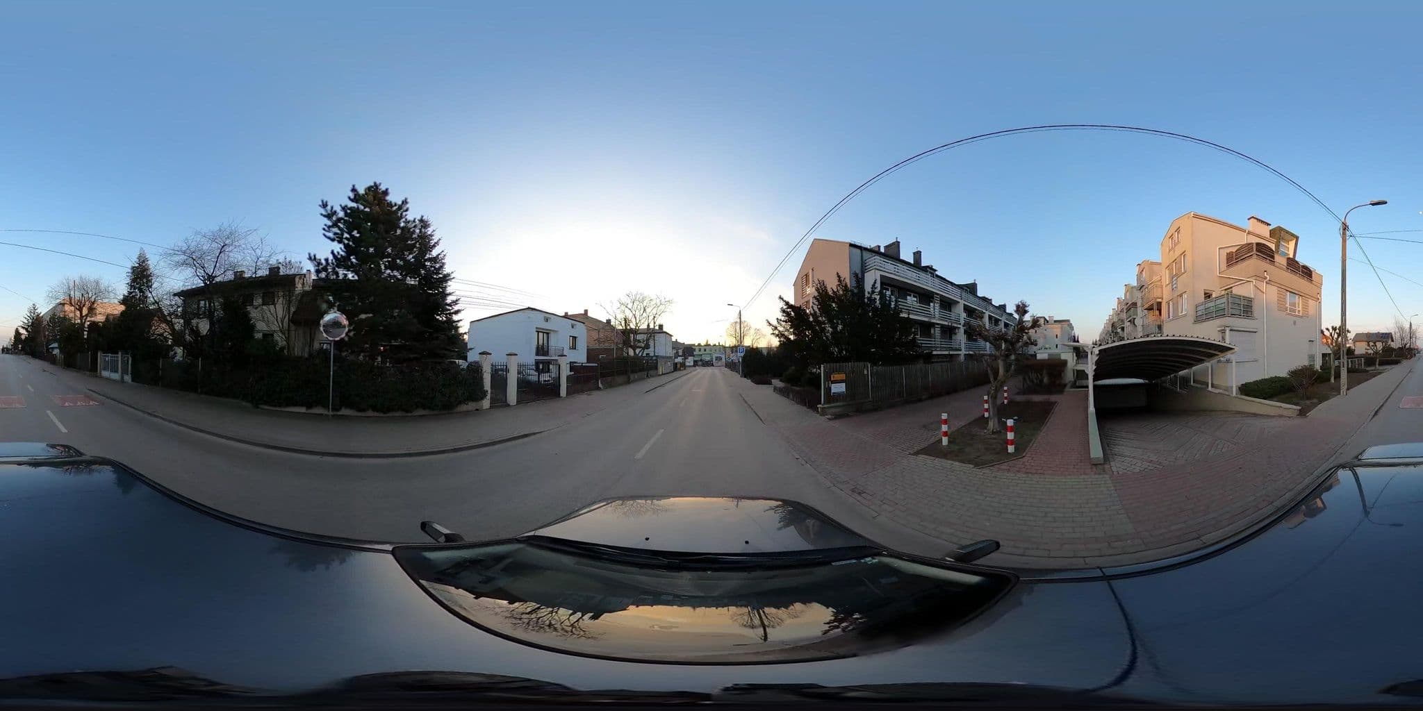 Street view near Mundi Bungalows & Apartments Sp. z o.o., Piaseczno — © inwazjamb (CC BY-SA · Mapillary)