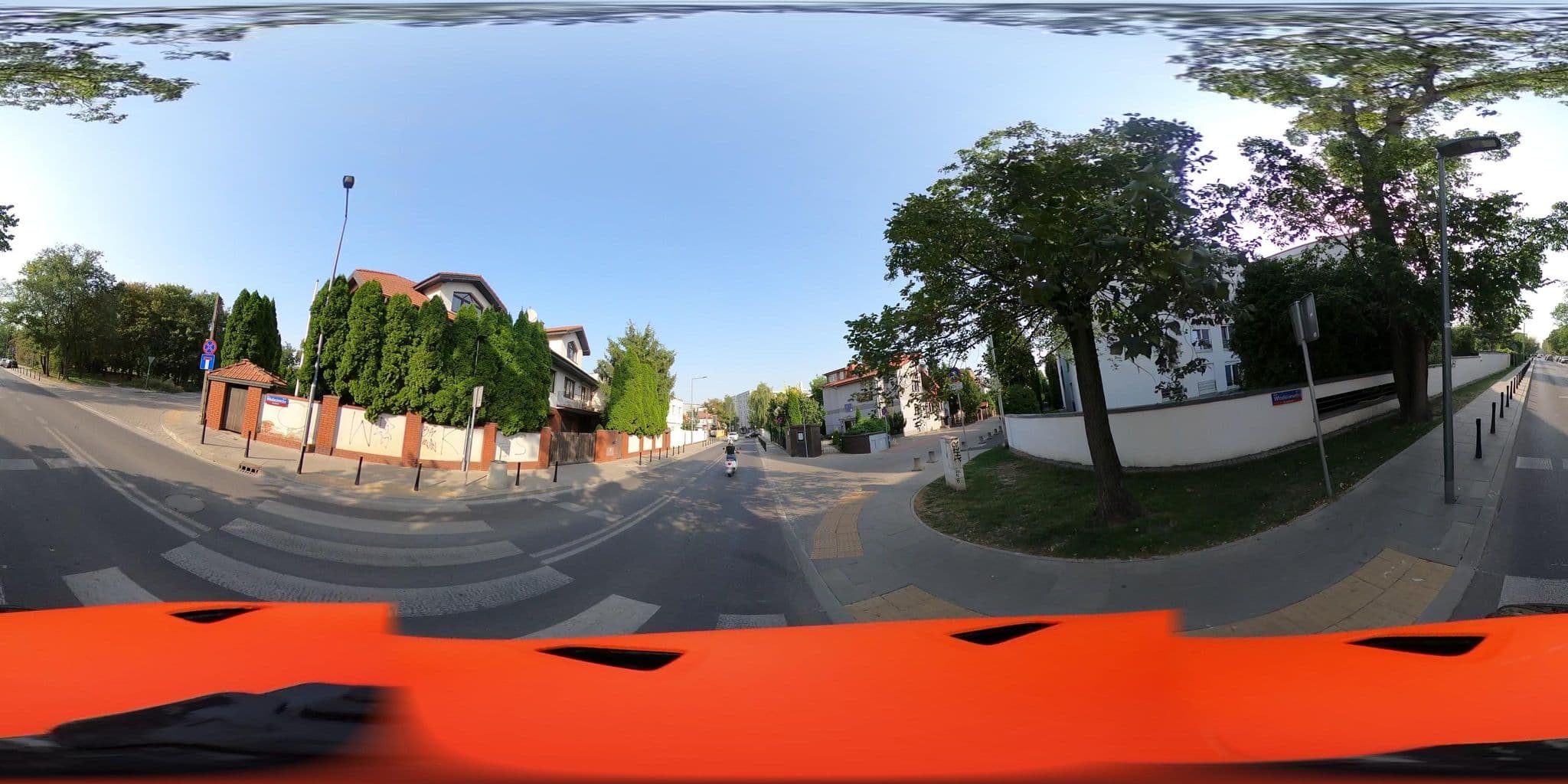 Street view near 20 20 Hostel Sp. z o.o., Włochy — © inwazjamb (CC BY-SA · Mapillary)