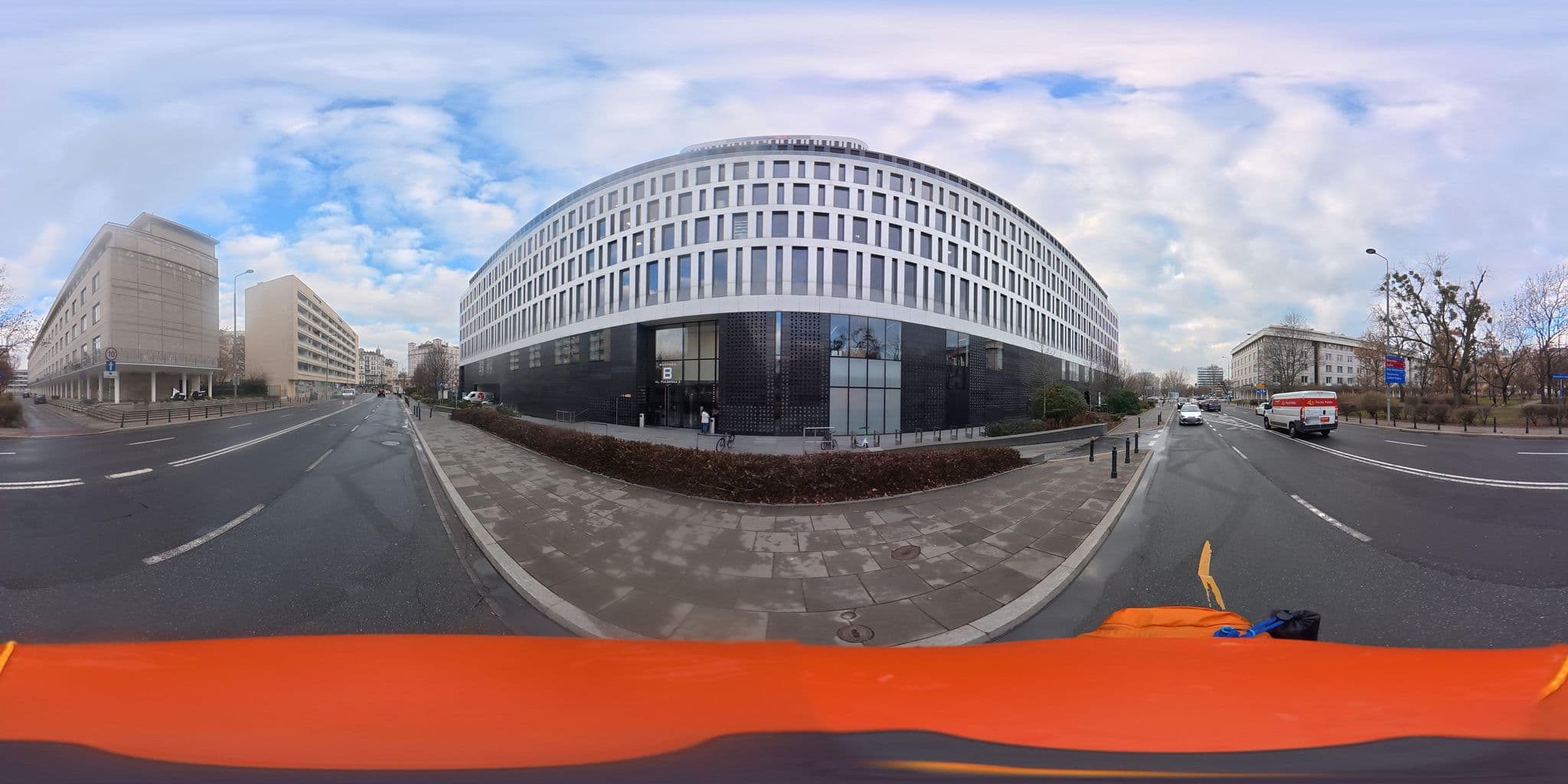 Street view near Wst Apartments, Śródmieście — © awizonosz (CC BY-SA · Mapillary)