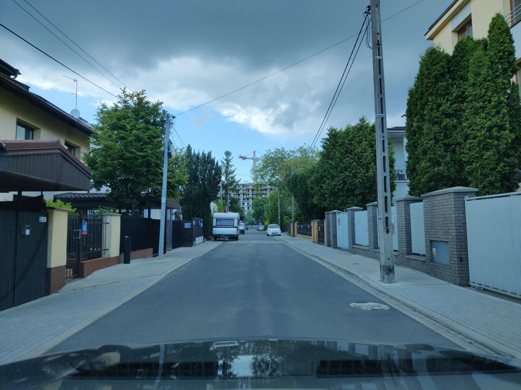 Street view near Longinus, Mokotów — © kietlak (CC BY-SA · Mapillary)