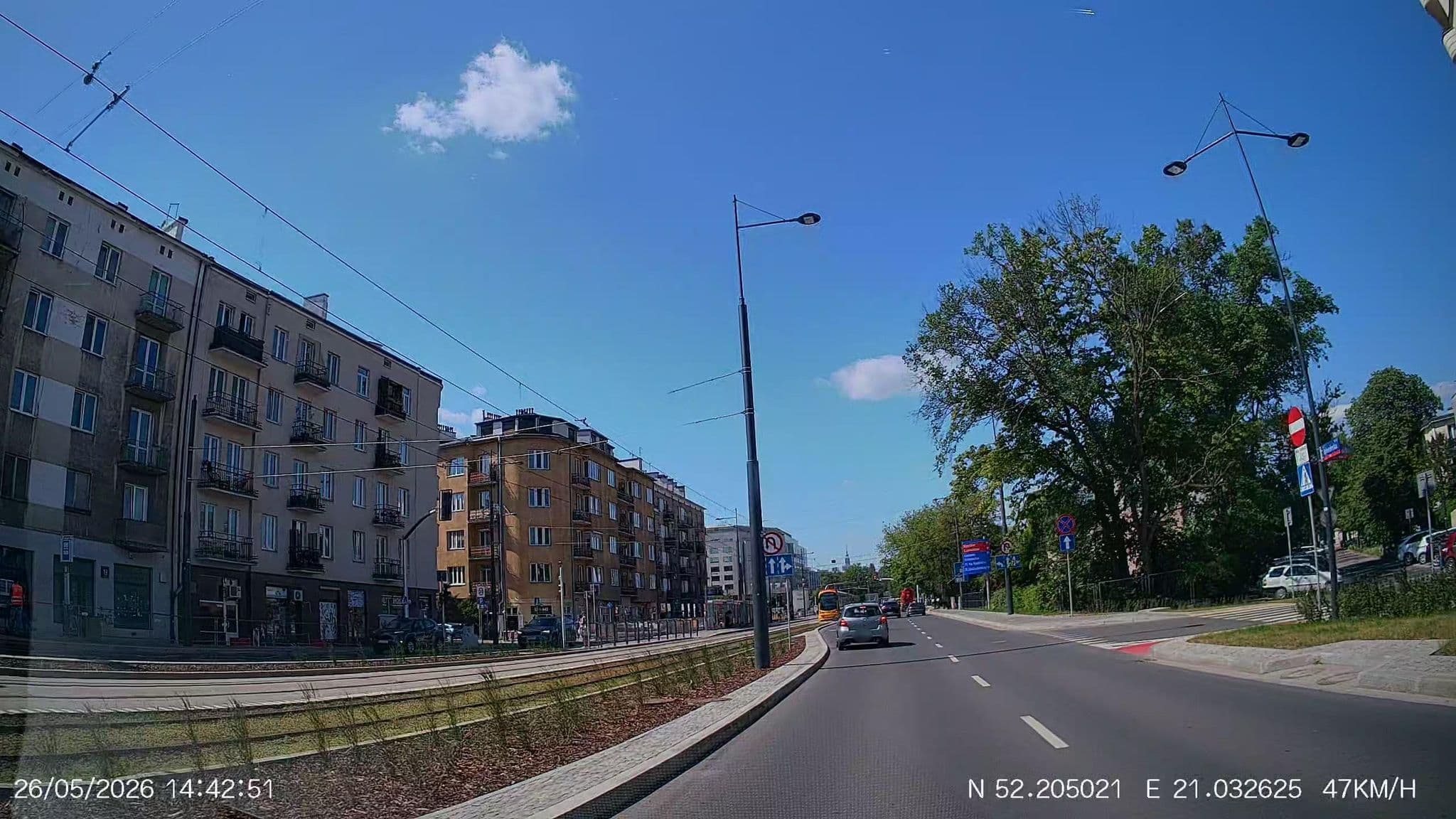 Street view near Belvedere Sp. z o.o., Mokotów — © Driven2574 (CC BY-SA · Mapillary)