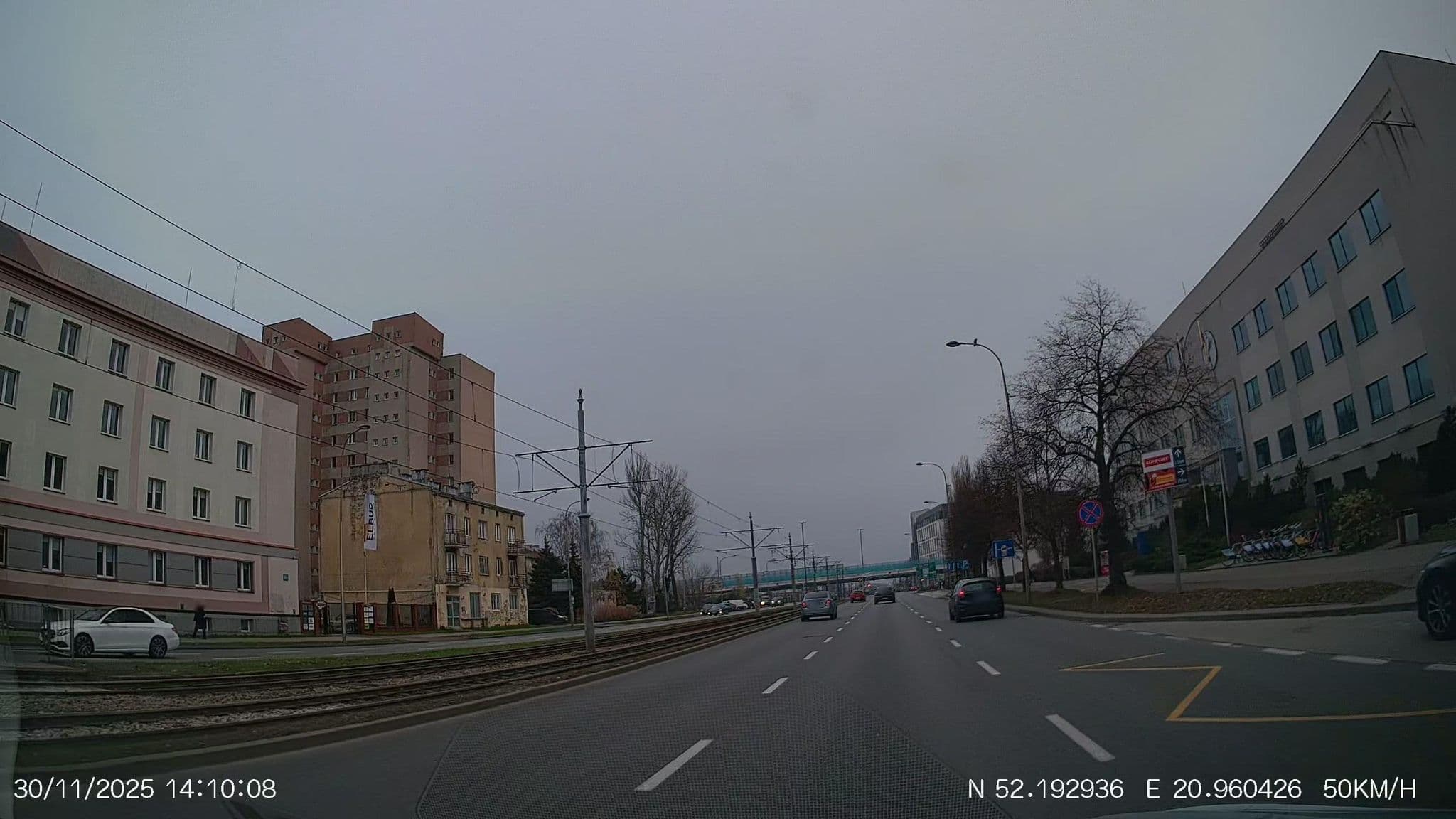 Street view near Elbud Hotel Sp. z o.o., Włochy — © Driven2574 (CC BY-SA · Mapillary)