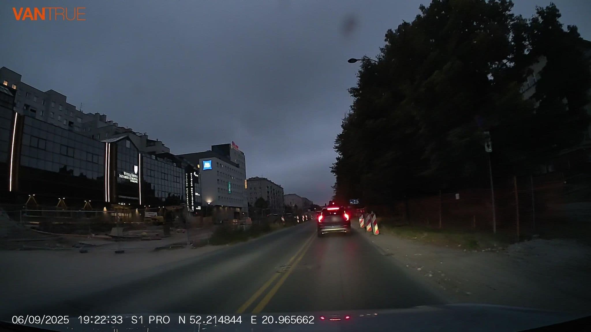 Street view near Zajazd Majawa Camping and Inn, Ochota — © Driven2574 (CC BY-SA · Mapillary)