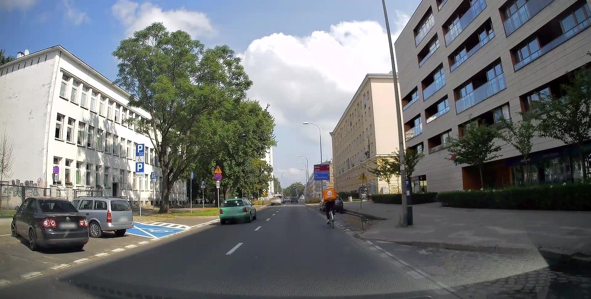 Street view near B & D Hotels S.A., Ochota — © 9f893cde (CC BY-SA · Mapillary)