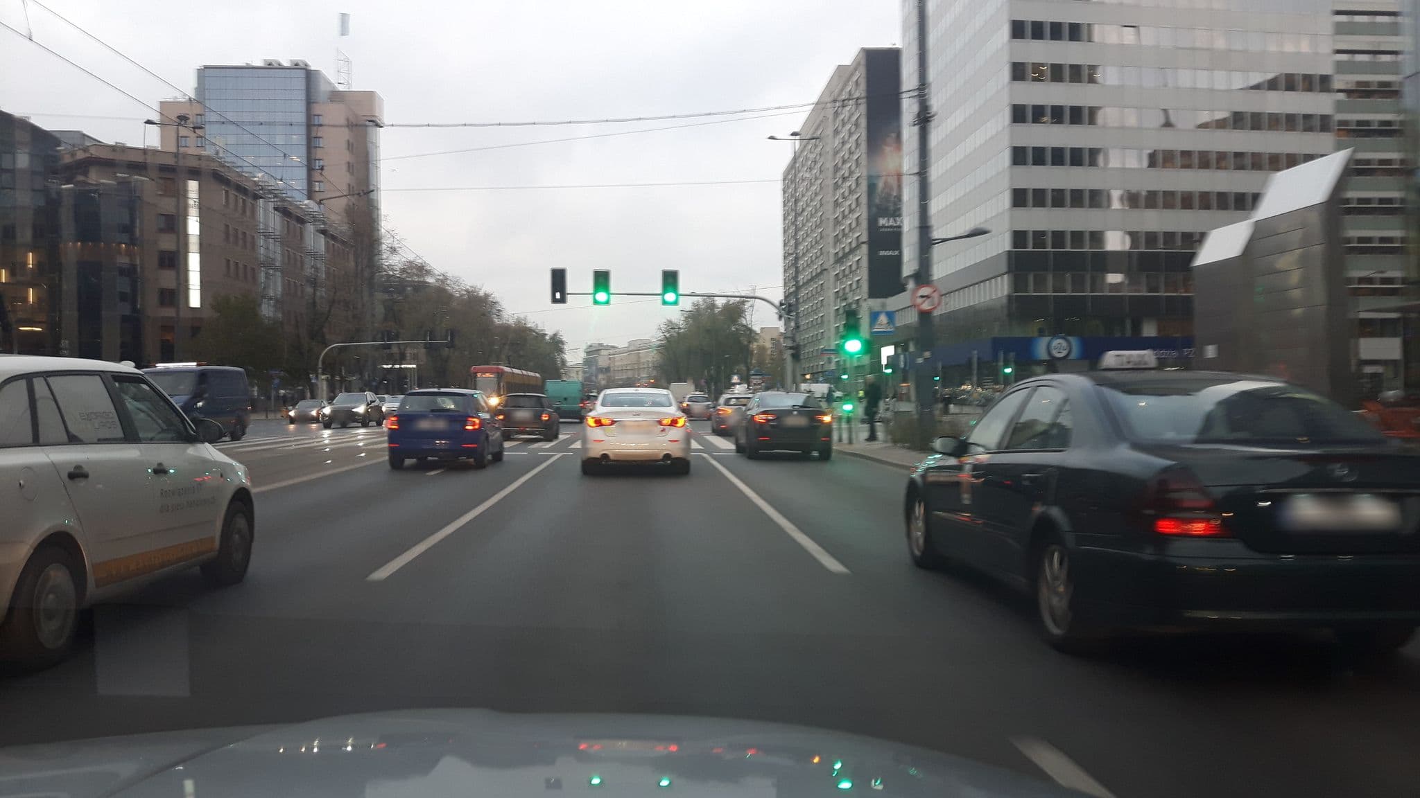 Street view near Mercure Hotel Fryderyk Chopin Warsaw, Warsaw — © andpol_2288 (CC BY-SA · Mapillary)