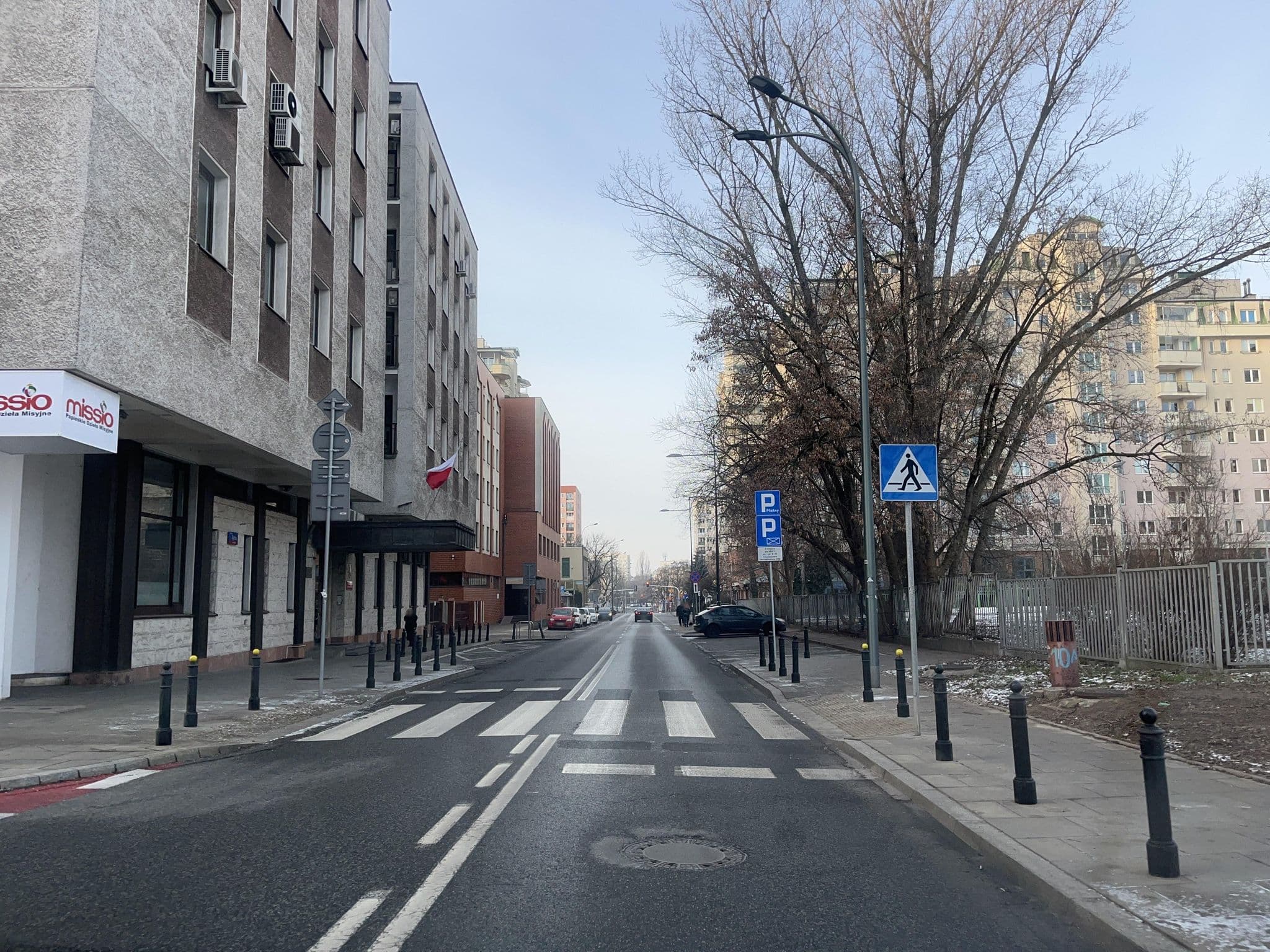 Street view near "Okopowa" Sp. z o.o. Centrum w Organizacji, Wola — © masterofnoroad (CC BY-SA · Mapillary)