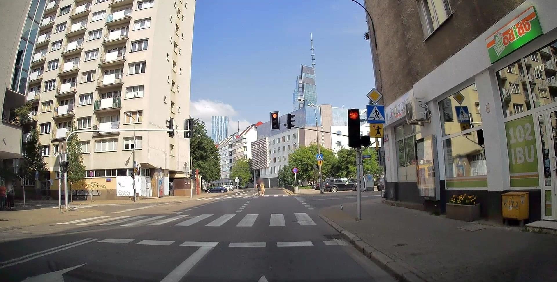 Street view near Twarda 66, Ochota — © 9f893cde (CC BY-SA · Mapillary)