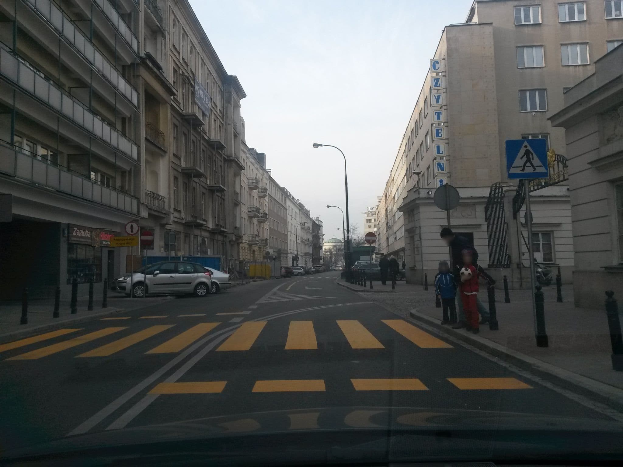Street view near Apartament Wiejska 9, Śródmieście — © bacza (CC BY-SA · Mapillary)