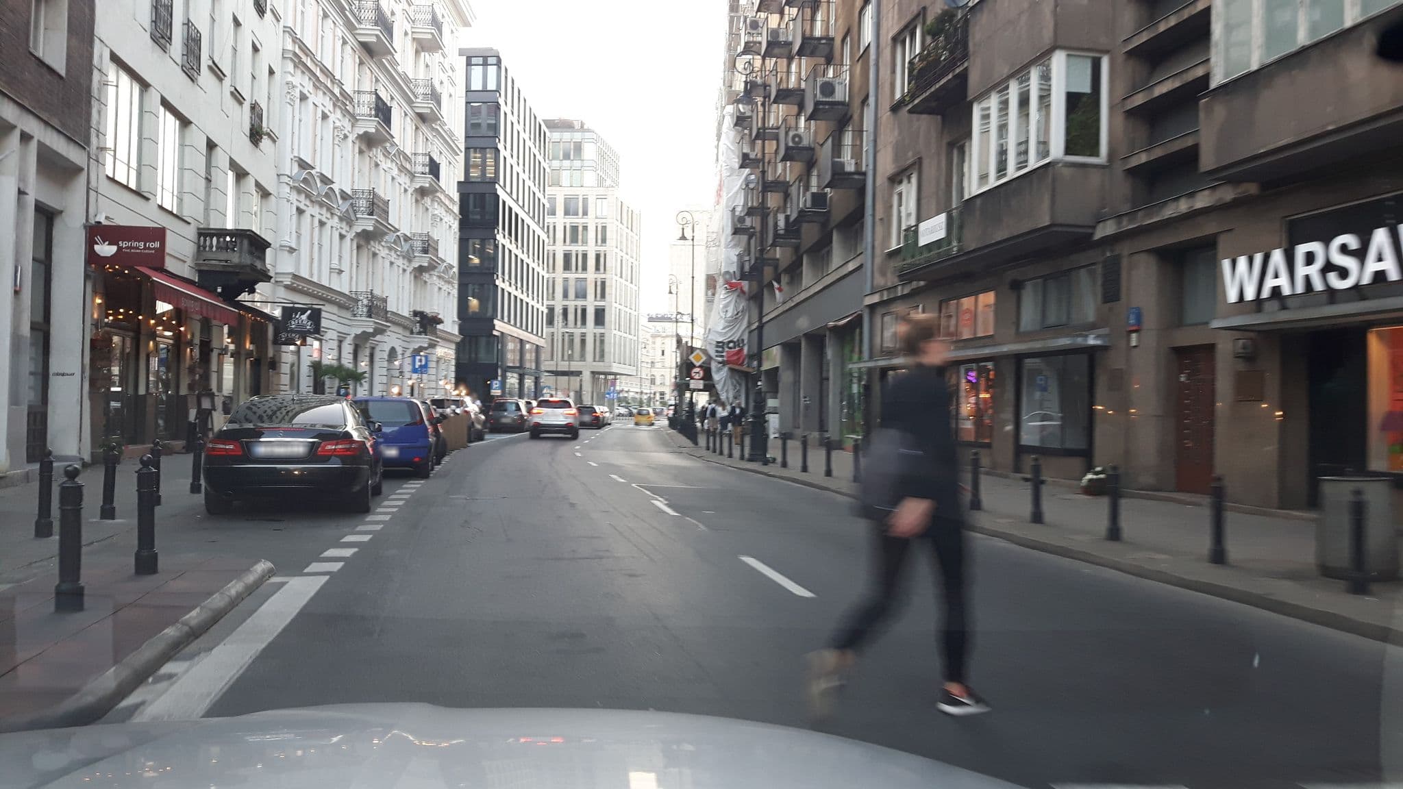Street view near Bed4city, Warsaw — © andpol_2288 (CC BY-SA · Mapillary)