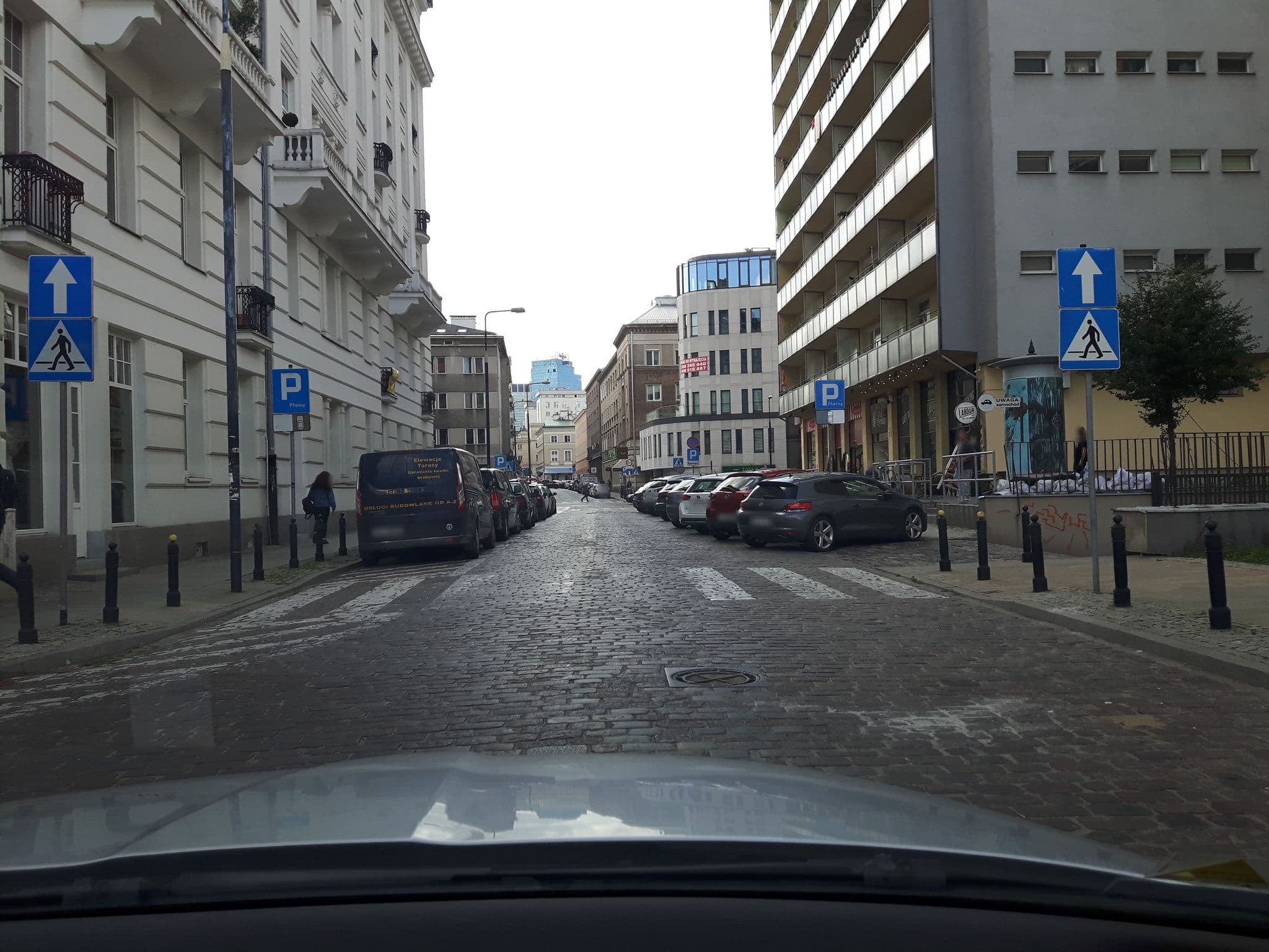 Street view near Pokoje Na Wynajem Magdalena Hańska, Śródmieście — © andpol_2288 (CC BY-SA · Mapillary)