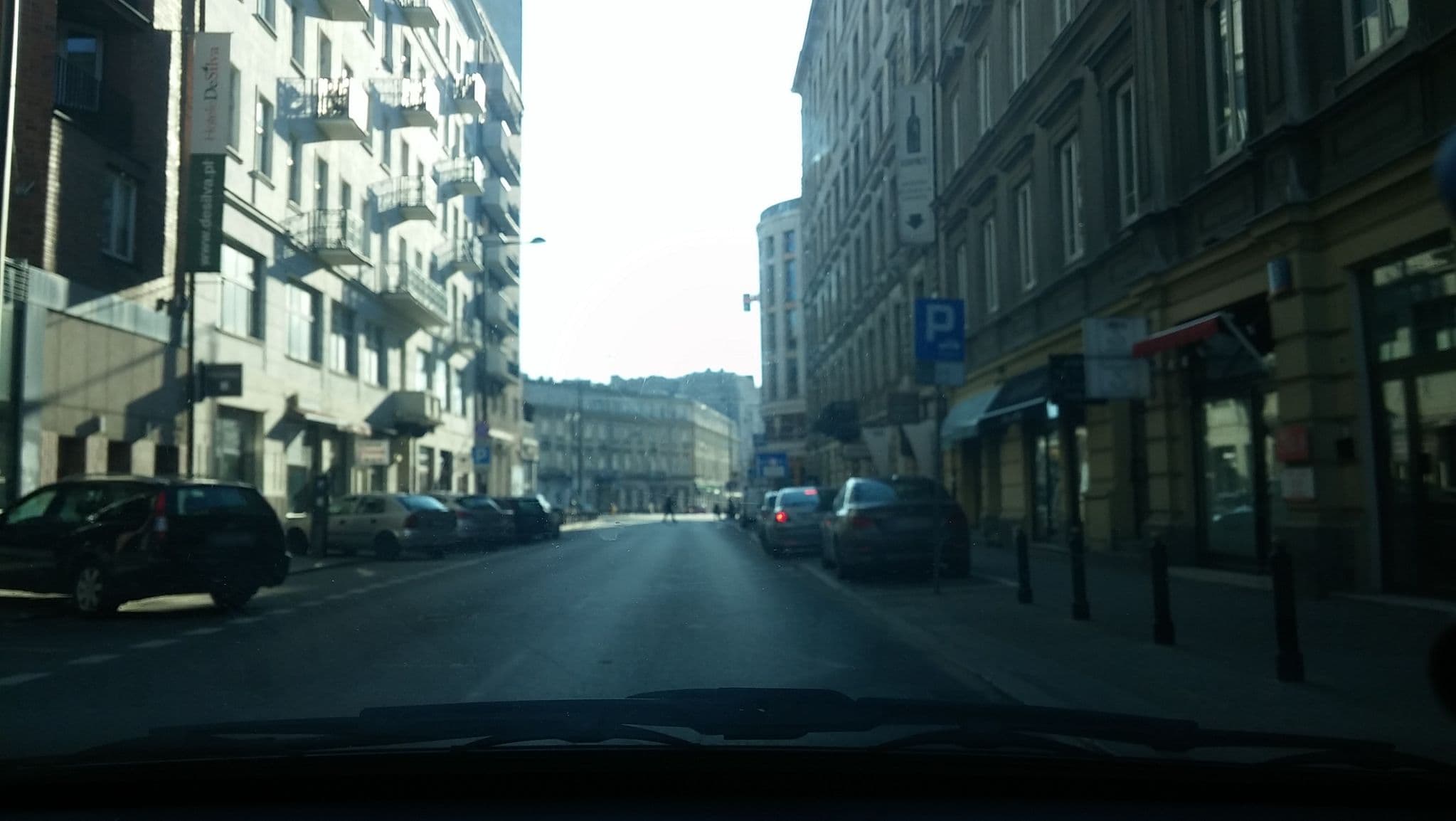 Street view near Apartamenty Zgoda by DeSilva, Warsaw — © akromoli2 (CC BY-SA · Mapillary)