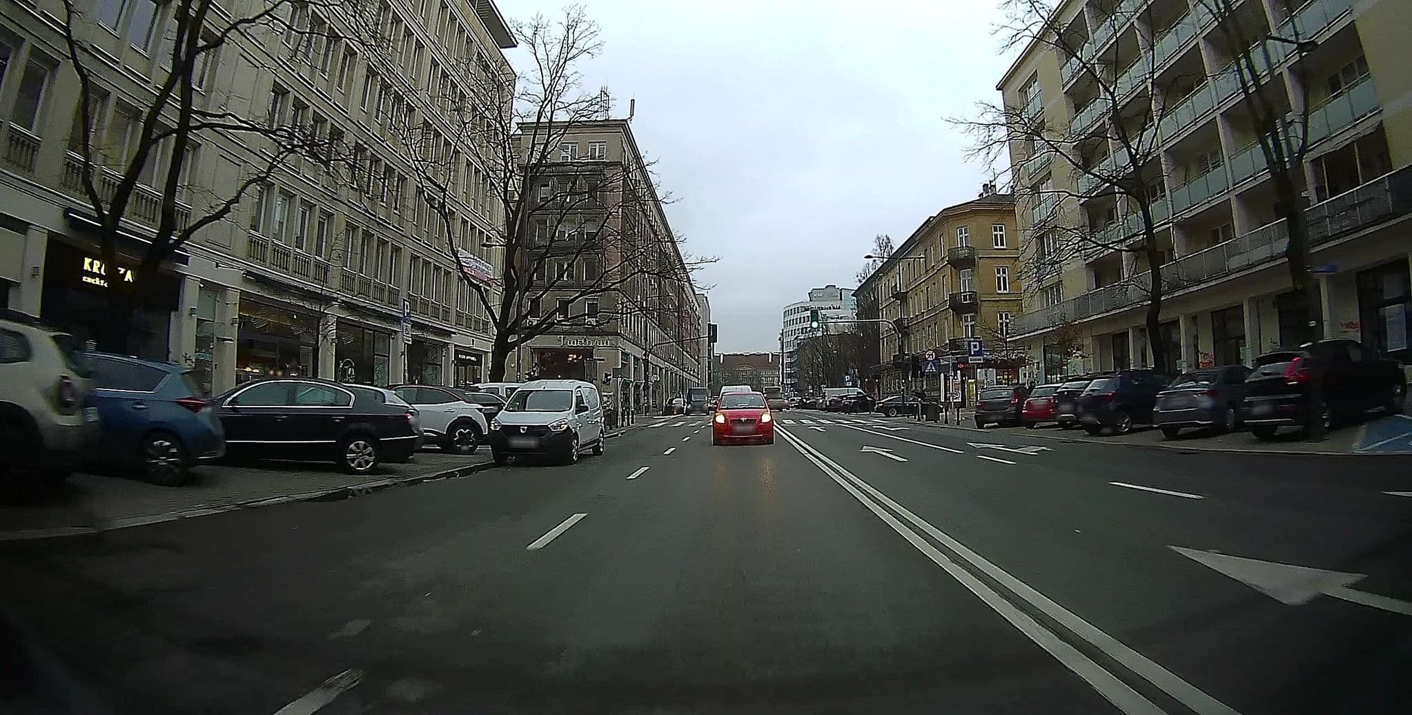 Street view near Syrena Univel. Sp. Z O.o. Przedsiębiorstwo Handlowo - Turystyczne, Śródmieście — © 9f893cde (CC BY-SA · Mapillary)