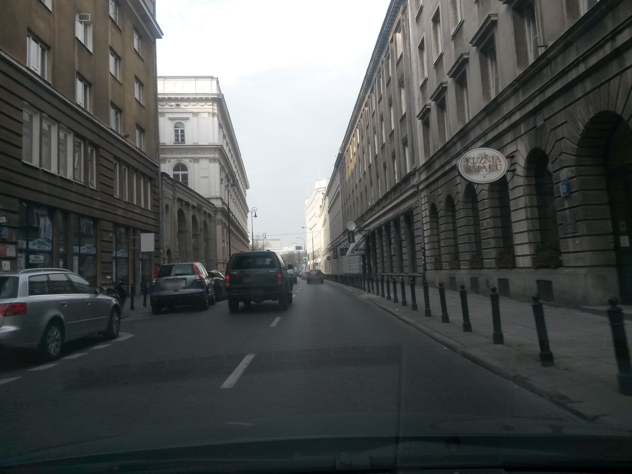Street view near Złoty Wielbłąd Sp. z o.o., Warsaw — © bacza (CC BY-SA · Mapillary)
