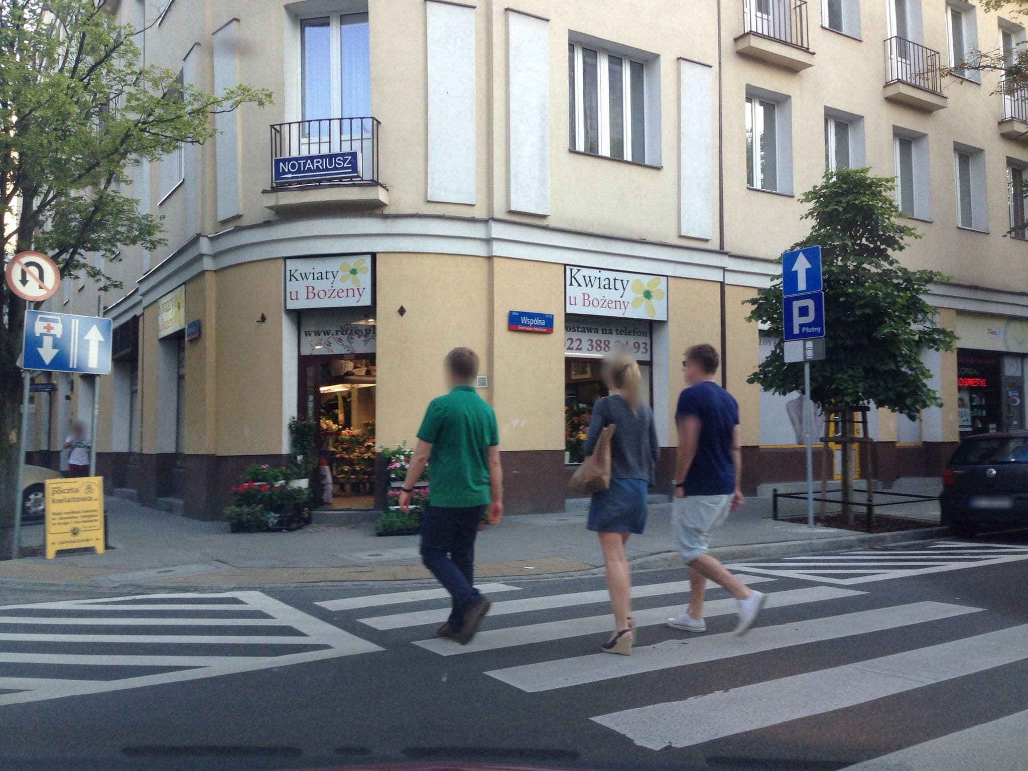 Street view near JR Rental Apartments, Warsaw — © knikel (CC BY-SA · Mapillary)