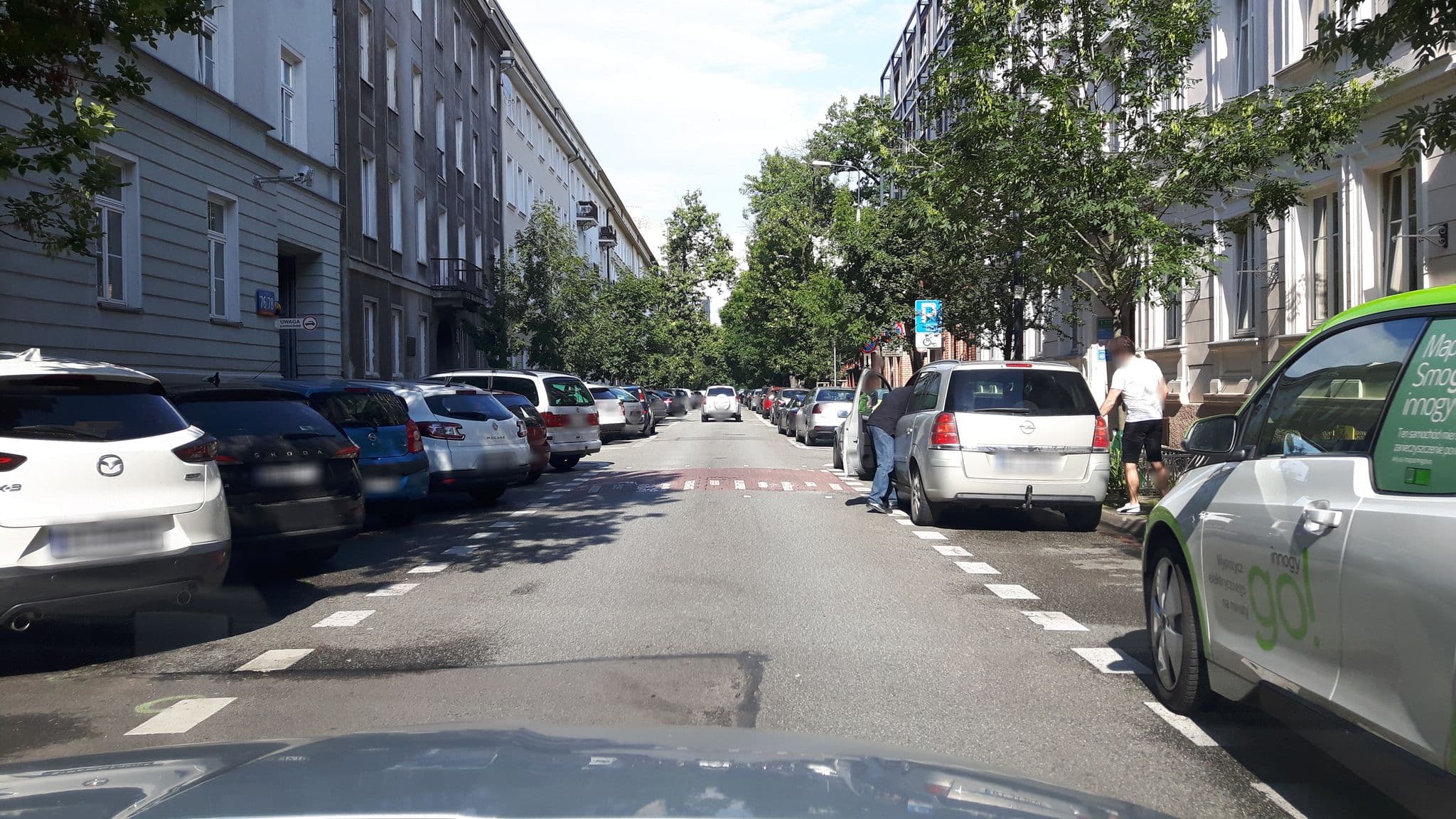 Street view near Attic Studio, Warsaw — © andpol_2288 (CC BY-SA · Mapillary)