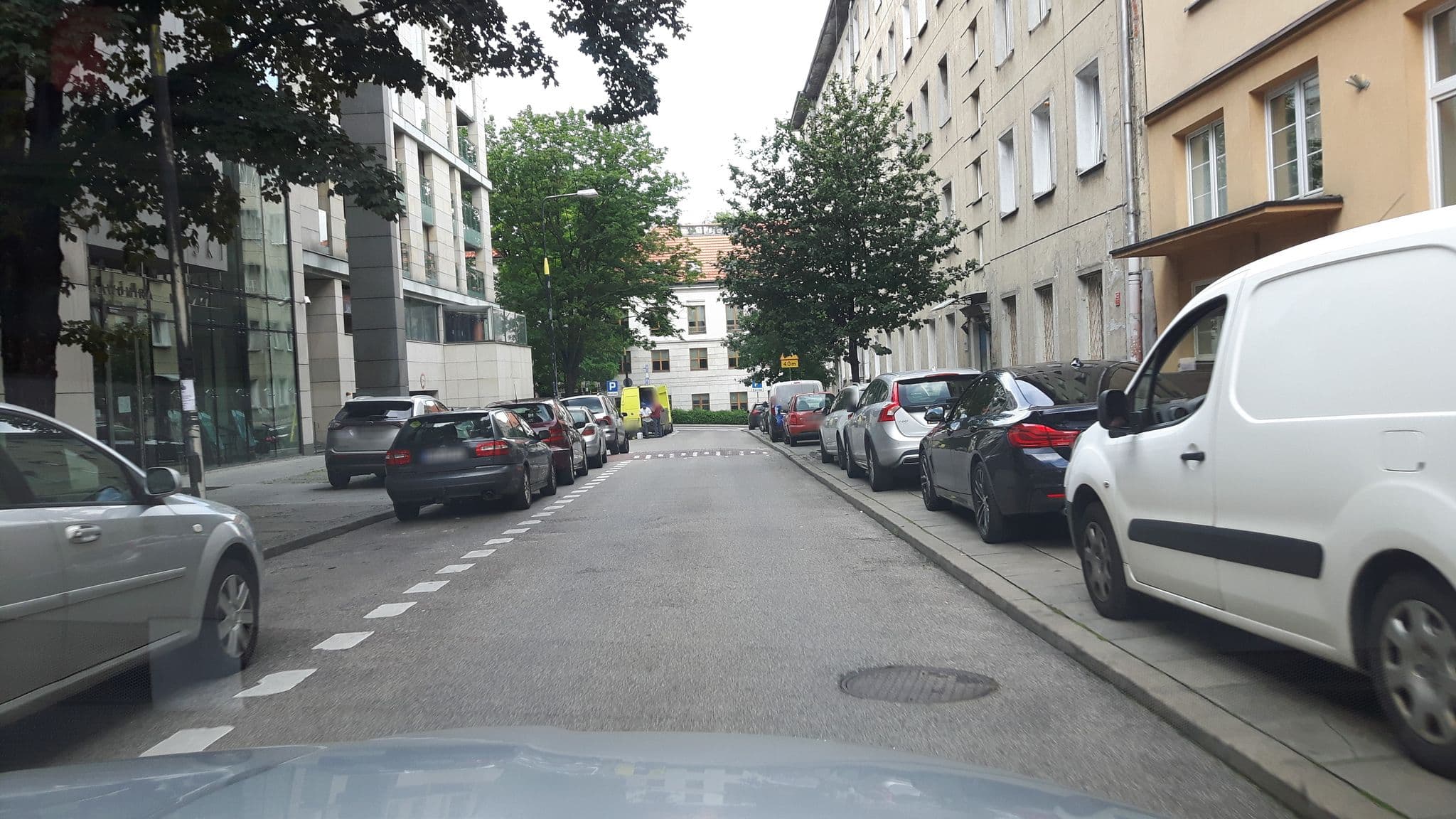 Street view near Inwawa Old Town, Śródmieście — © andpol_2288 (CC BY-SA · Mapillary)