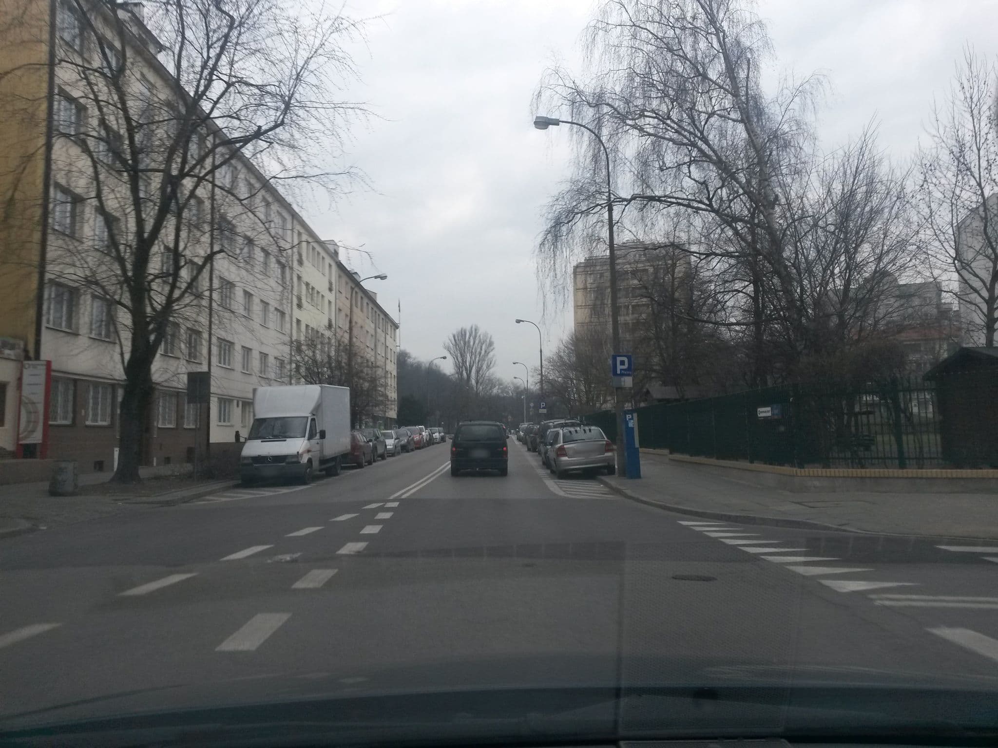 Street view near Warsaw Centre Apartments, Śródmieście — © bacza (CC BY-SA · Mapillary)