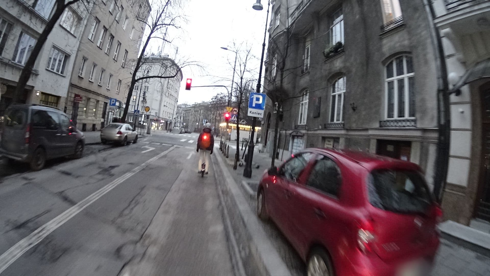 Street view near Hotel Rialto Warsaw, Warsaw — © awizonosz (CC BY-SA · Mapillary)