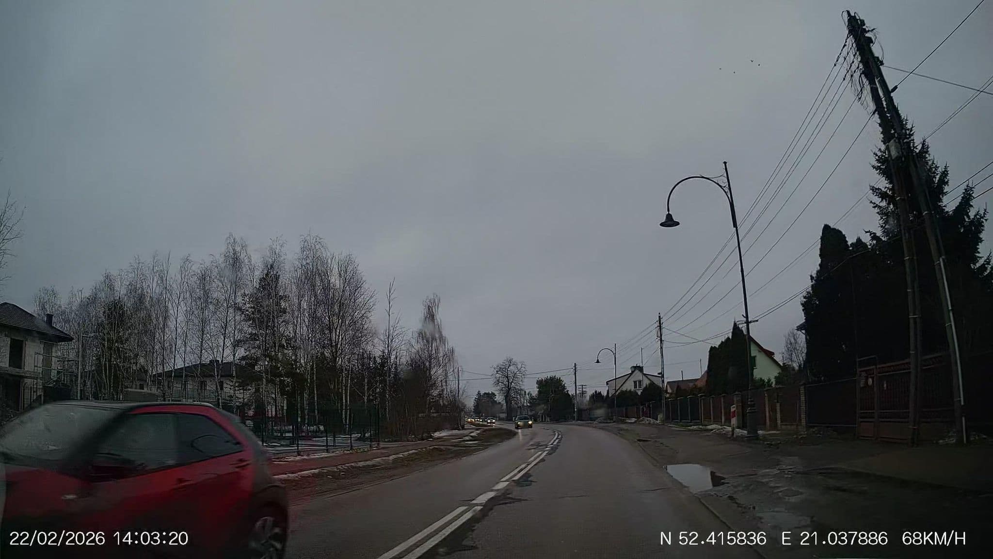 Street view near Twins Bed & Breakfast, Nieporęt — © Driven2574 (CC BY-SA · Mapillary)