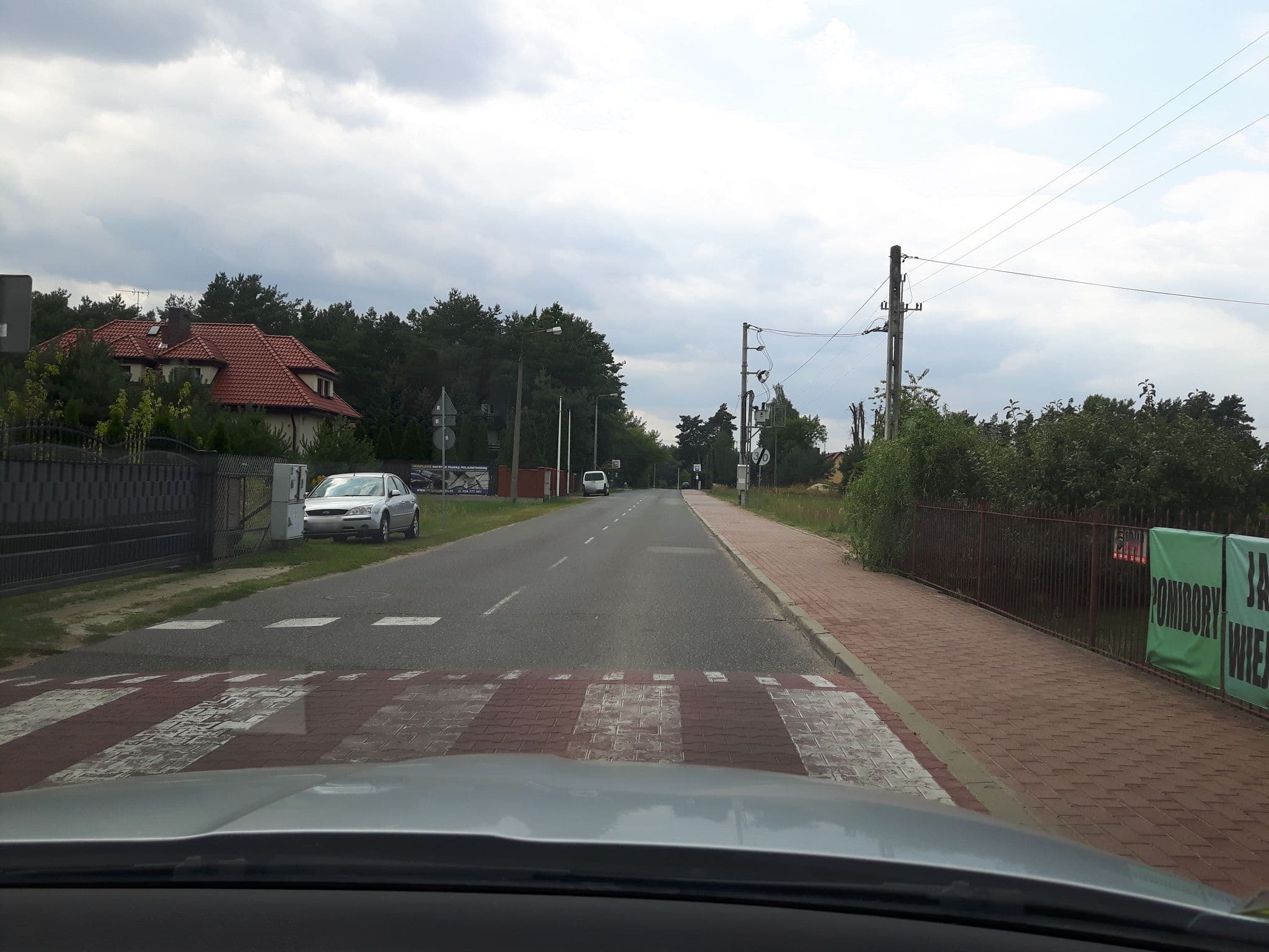 Street view near Hotel Sienkiewicz, Wieliszew — © andpol_2288 (CC BY-SA · Mapillary)