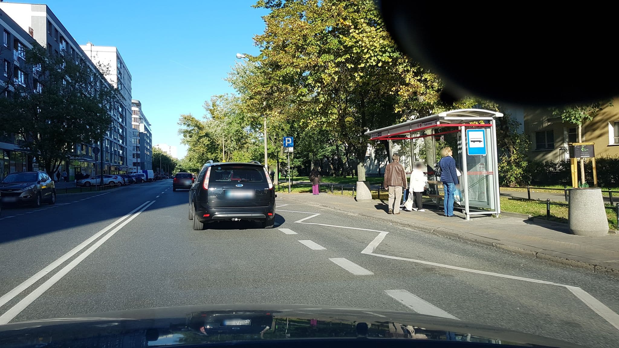 Street view near Krystyna. Apartament, Bielany — © kmajcher (CC BY-SA · Mapillary)