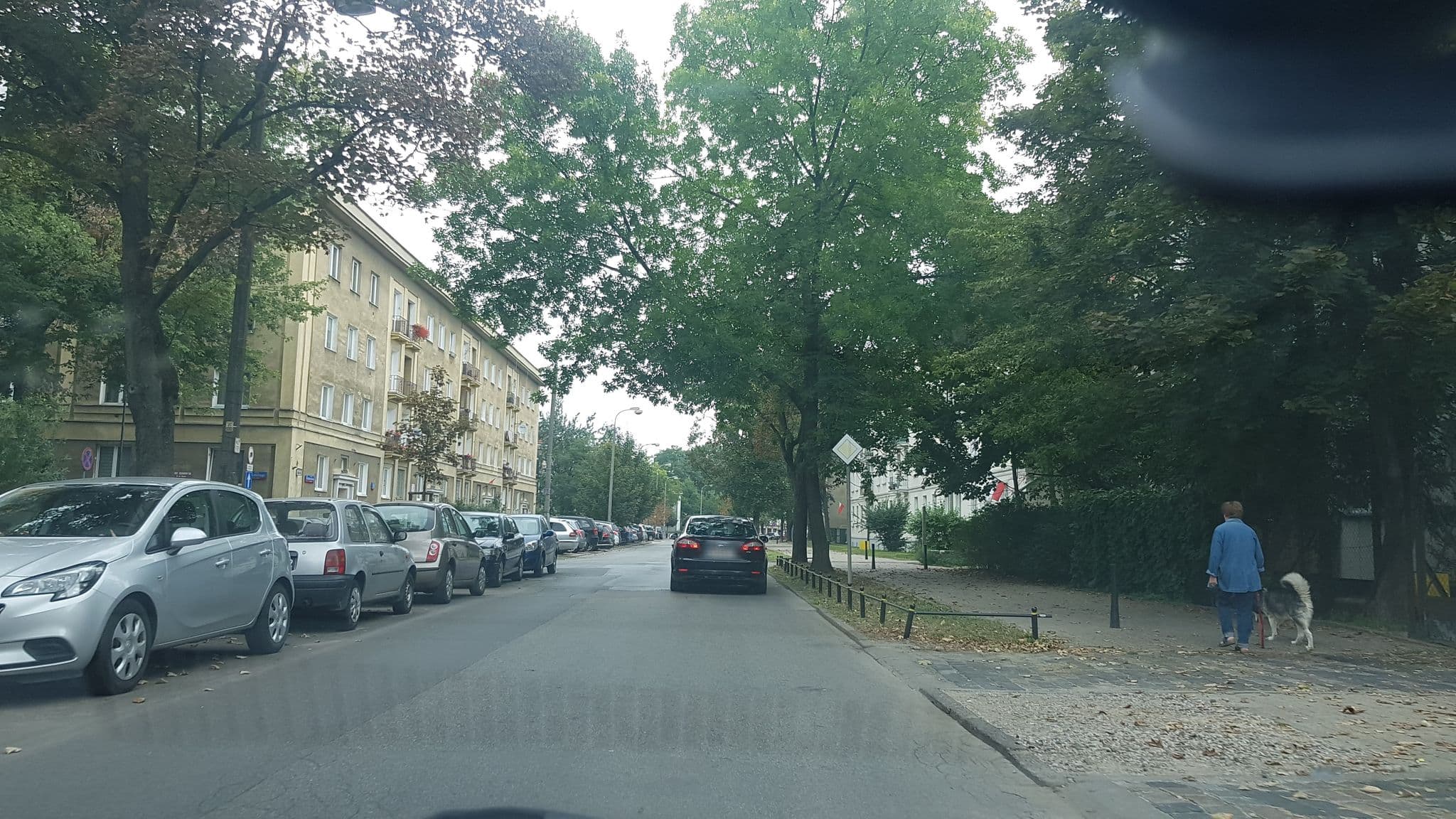 Street view near Apartamenty Przy Przybyszewskiego, Bielany — © kmajcher (CC BY-SA · Mapillary)