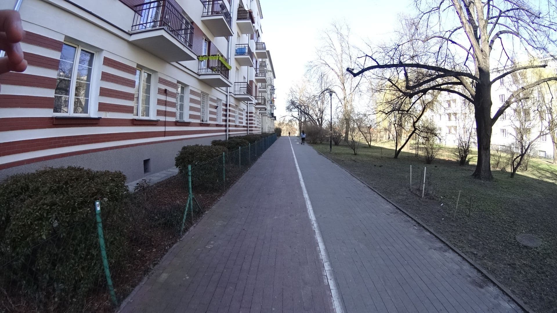 Street view near Pobyty Sp. z o.o., Żoliborz — © awizonosz (CC BY-SA · Mapillary)