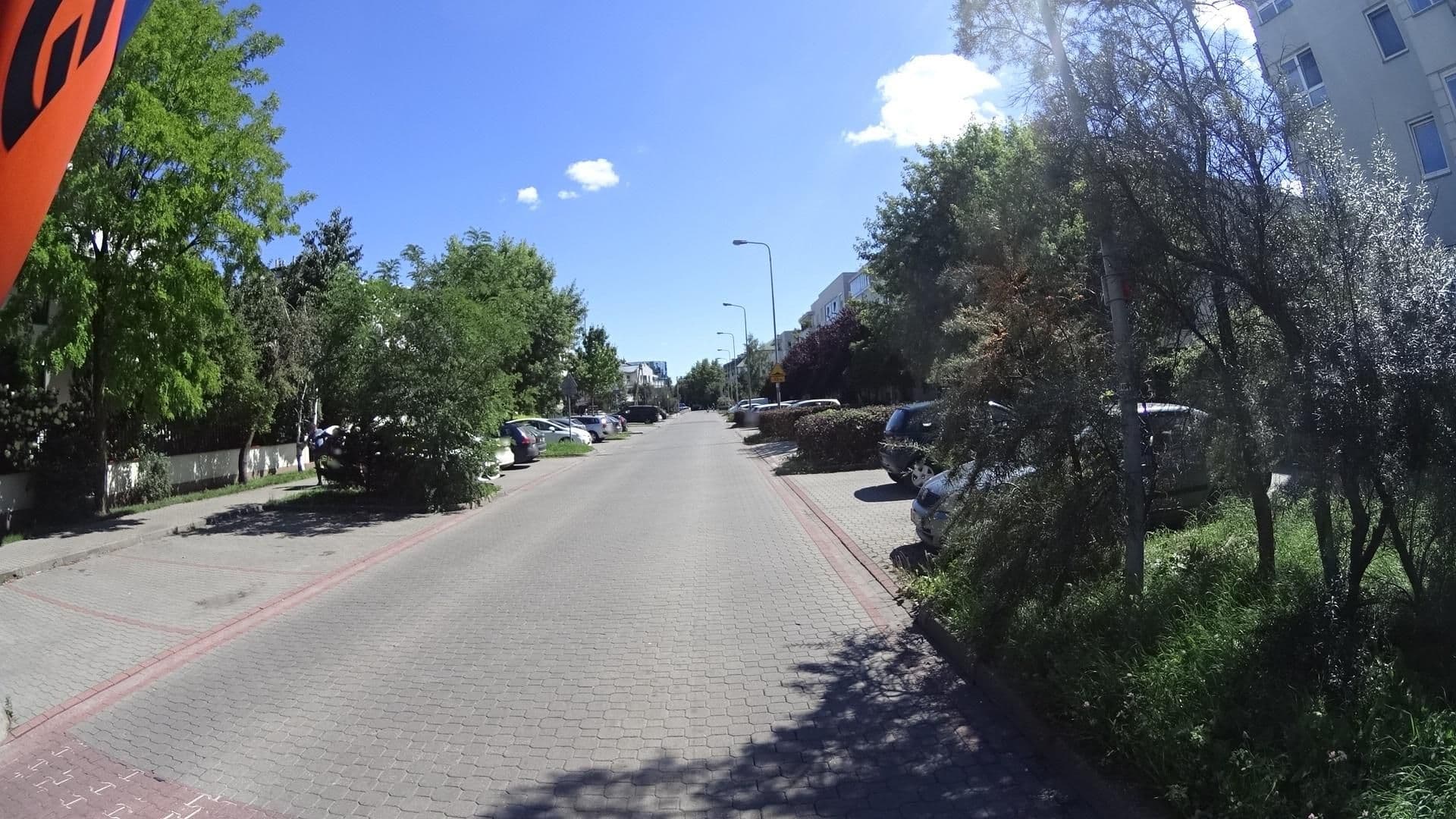 Street view near Adam Wierzba Willow, Ursynów — © awizonosz (CC BY-SA · Mapillary)