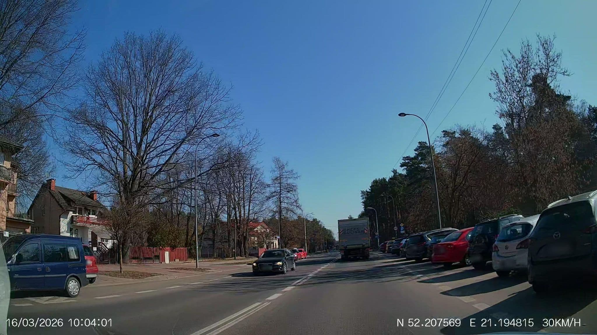 Street view near Villa B&B, Wawer — © Driven2574 (CC BY-SA · Mapillary)