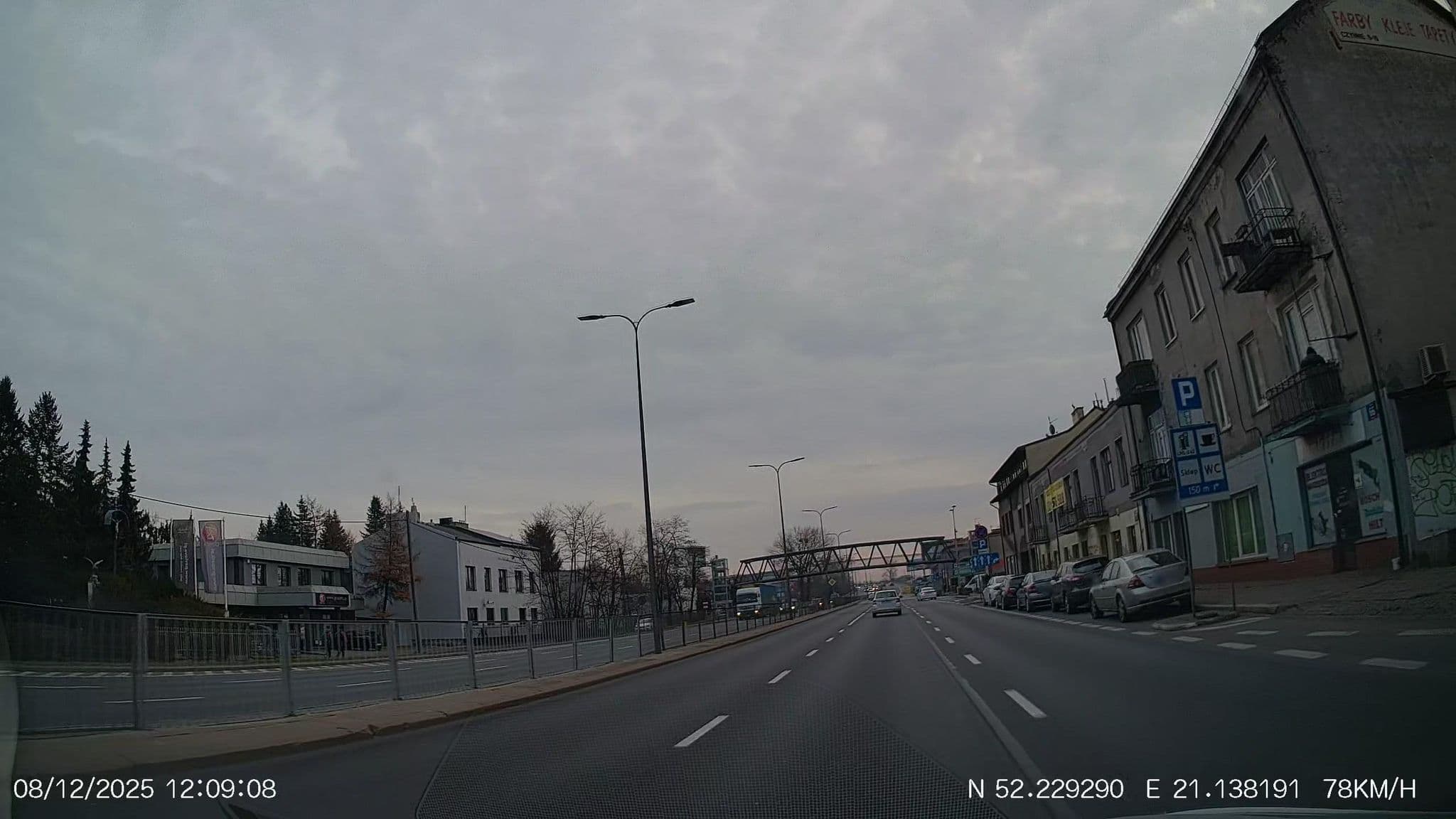 Street view near Poplawok, Rembertów — © Driven2574 (CC BY-SA · Mapillary)