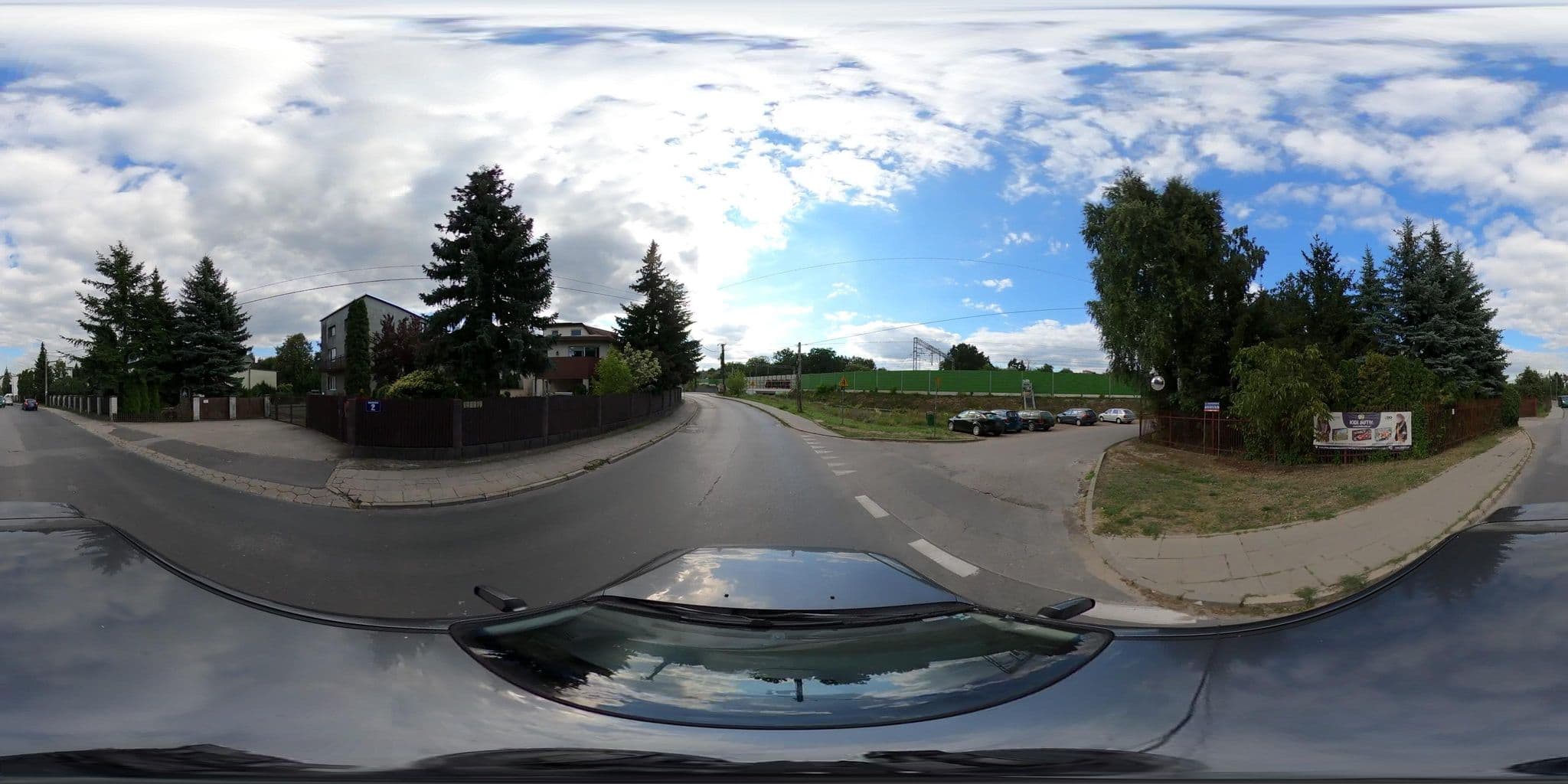 Street view near Agencja Artystyczna Mariusz Opaliński, Zielonka — © inwazjamb (CC BY-SA · Mapillary)