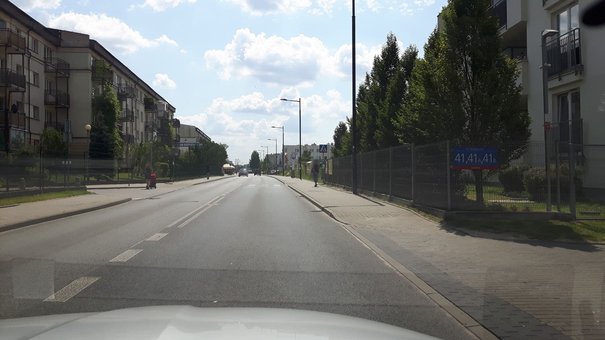 Street view near Baron, Targówek — © andpol_2288 (CC BY-SA · Mapillary)