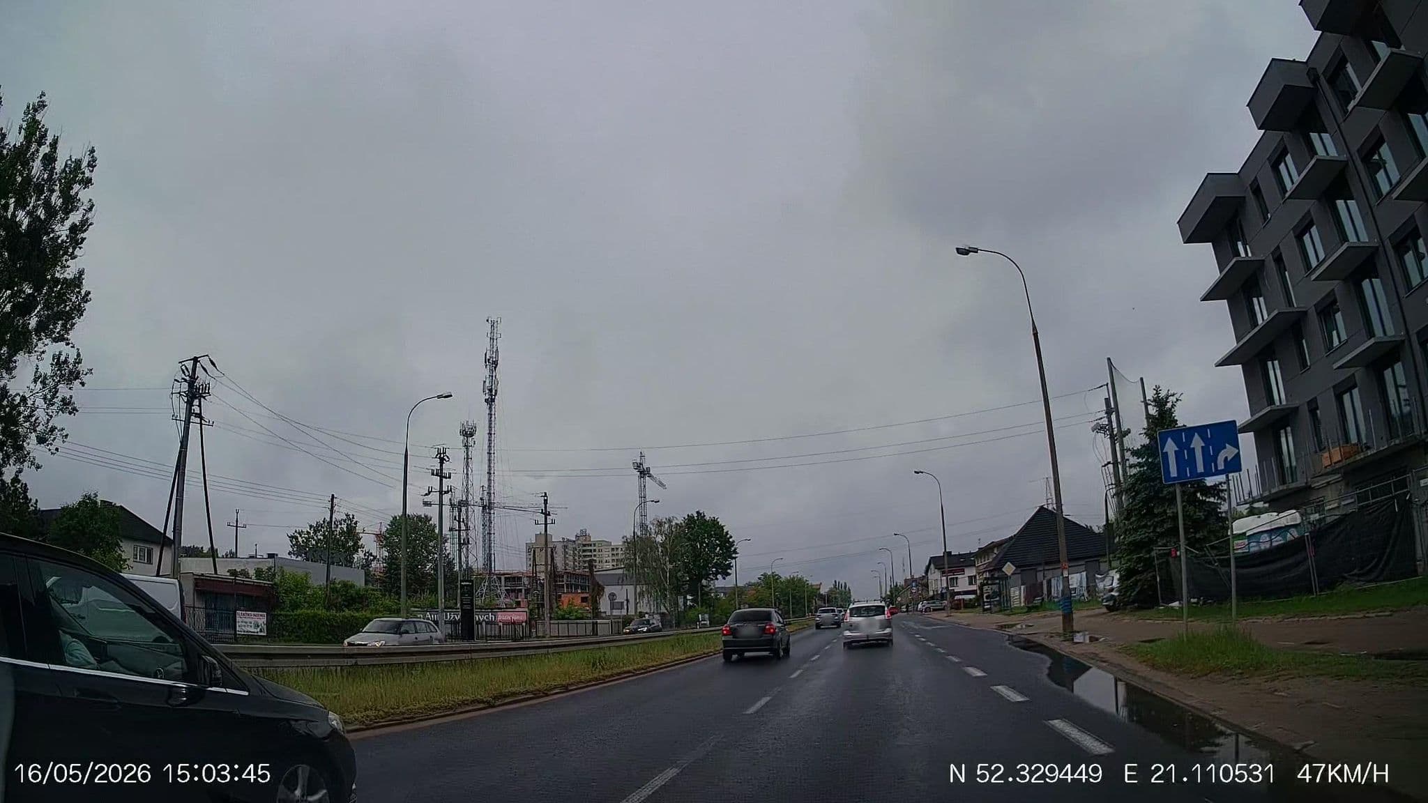 Street view near Hotel pracowniczy, Marki — © Driven2574 (CC BY-SA · Mapillary)