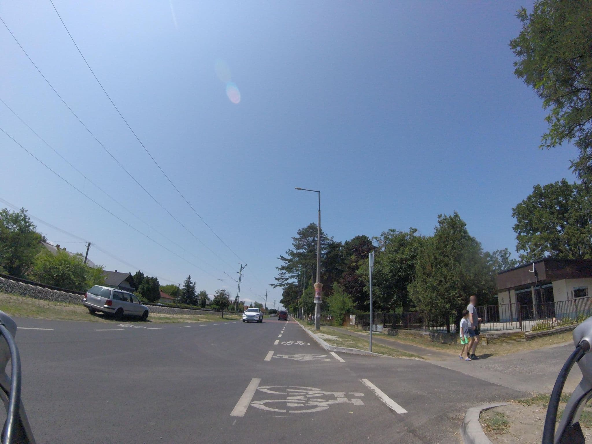 Street view near Frézia Apartman, Balatonlelle — © goprohero (CC BY-SA · Mapillary)