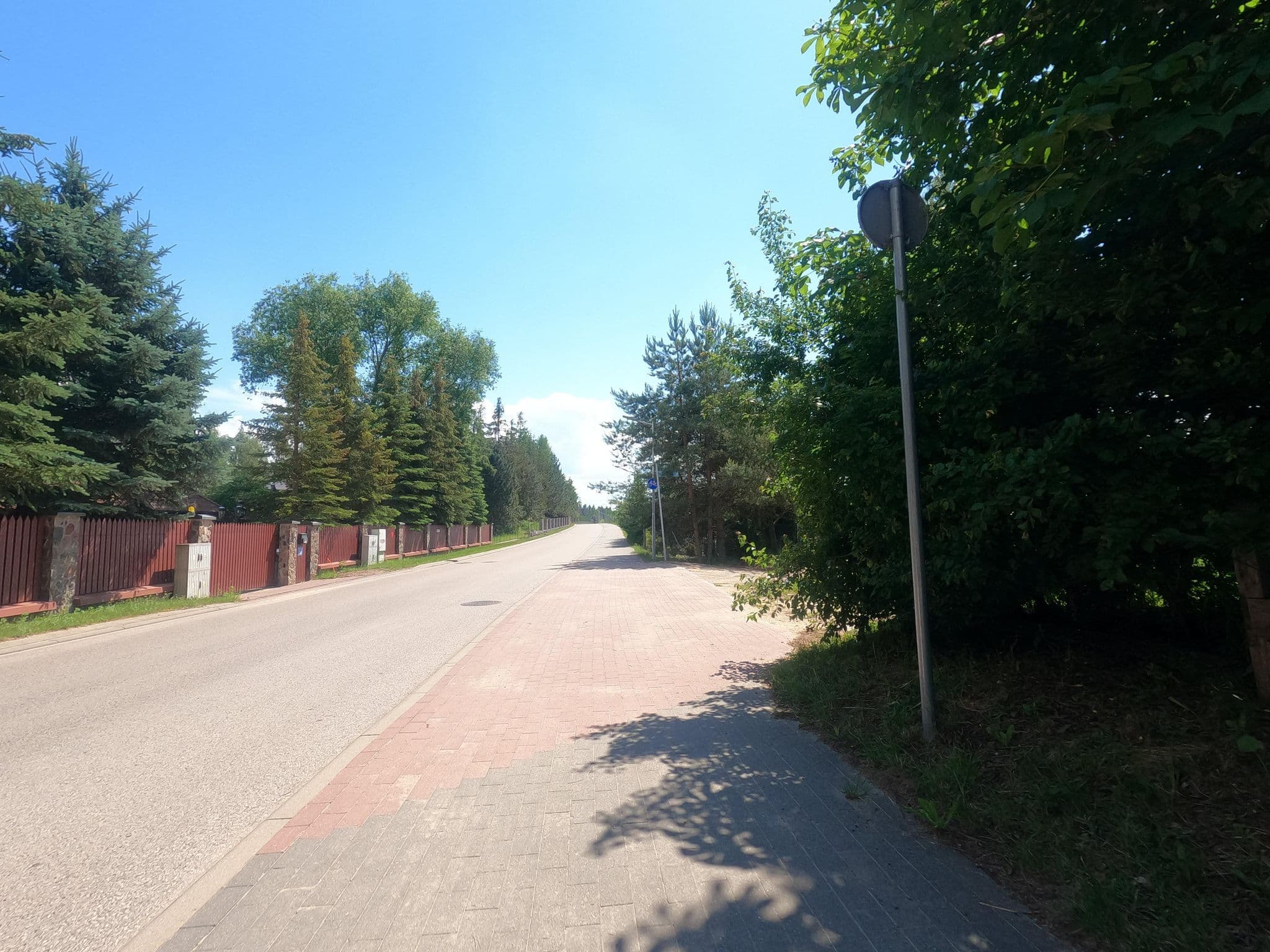 Street view near Marina Bajana, Mikołajki — © masterofnoroad (CC BY-SA · Mapillary)