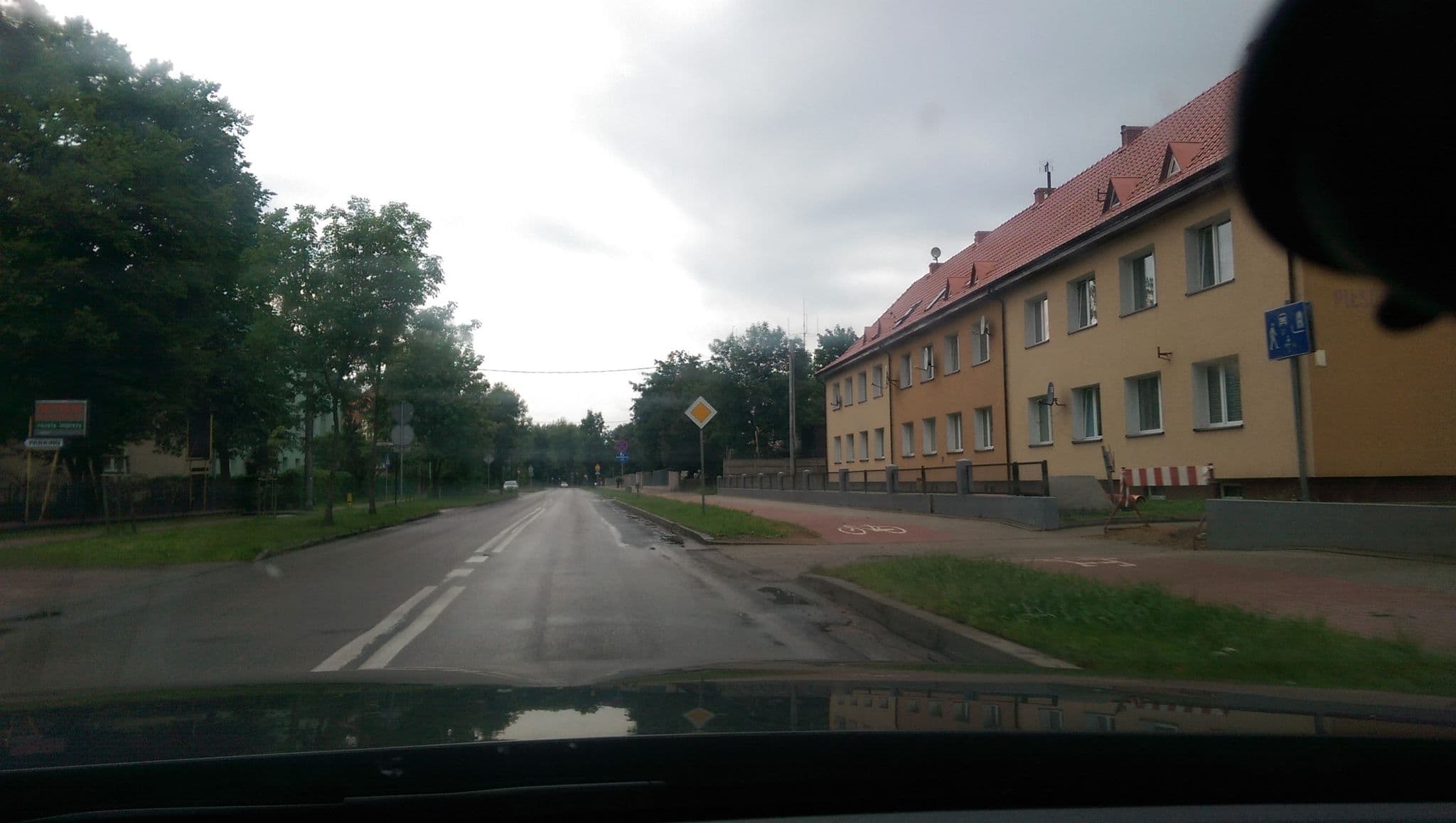 Street view near Vis-a-Vis. Motel. Gamdzyk K., Szczytno — © live (CC BY-SA · Mapillary)