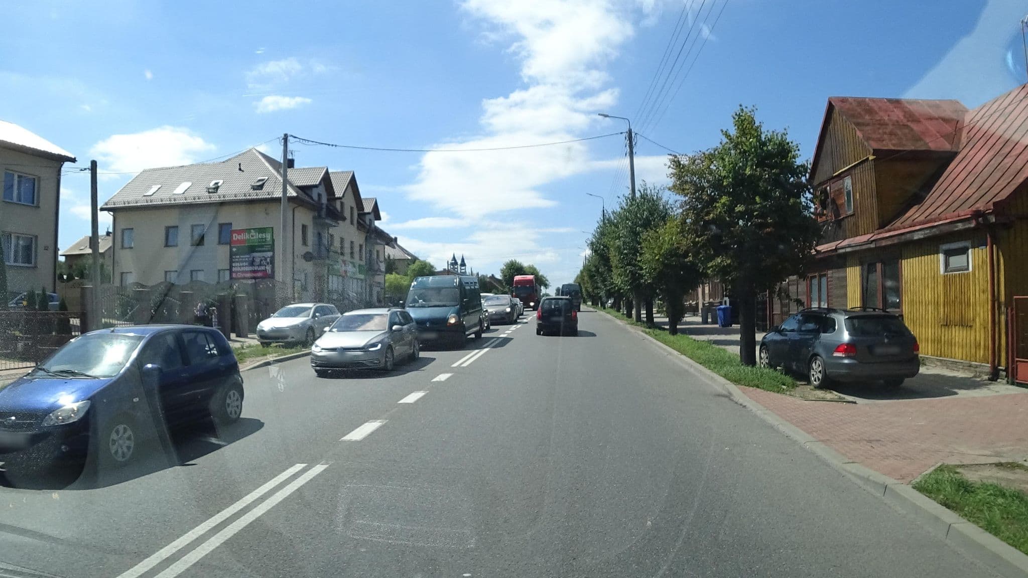 Street view near "Wynajem Pokoi" Marianna Wojcicka, Grajewo — © flohoff (CC BY-SA · Mapillary)