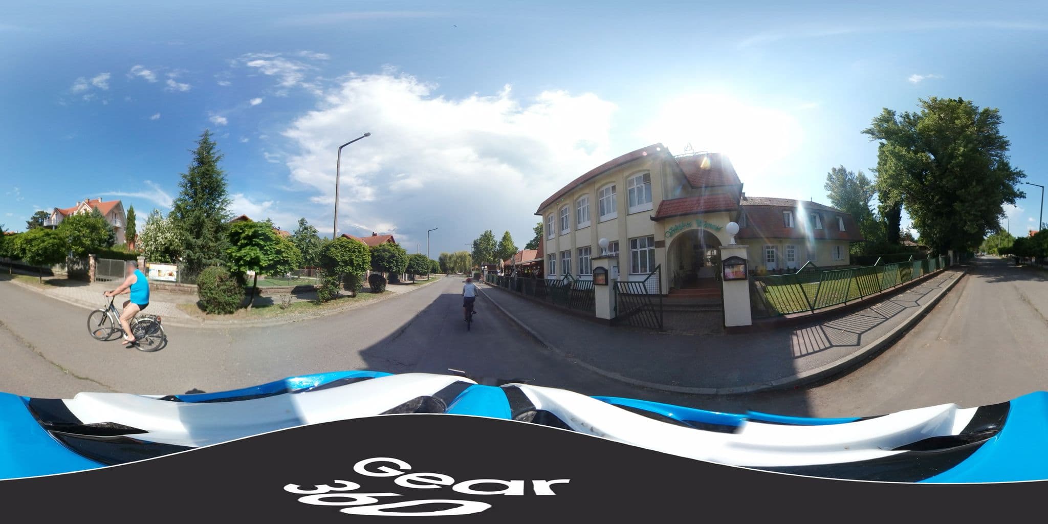 Street view near Viktória Panzió, Balatonlelle — © trackman (CC BY-SA · Mapillary)