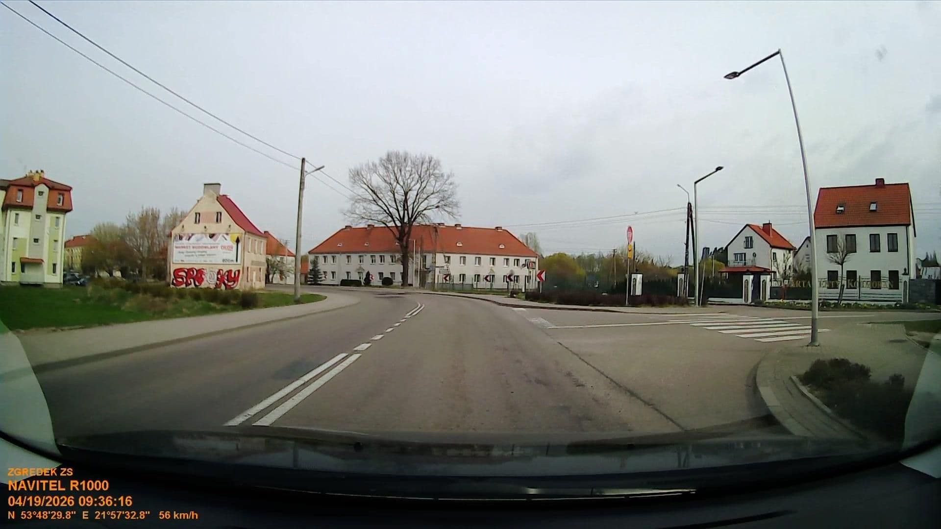 Street view near Ph "ANETA" ANETA Lipińska, Orzysz — © d3mol3k (CC BY-SA · Mapillary)