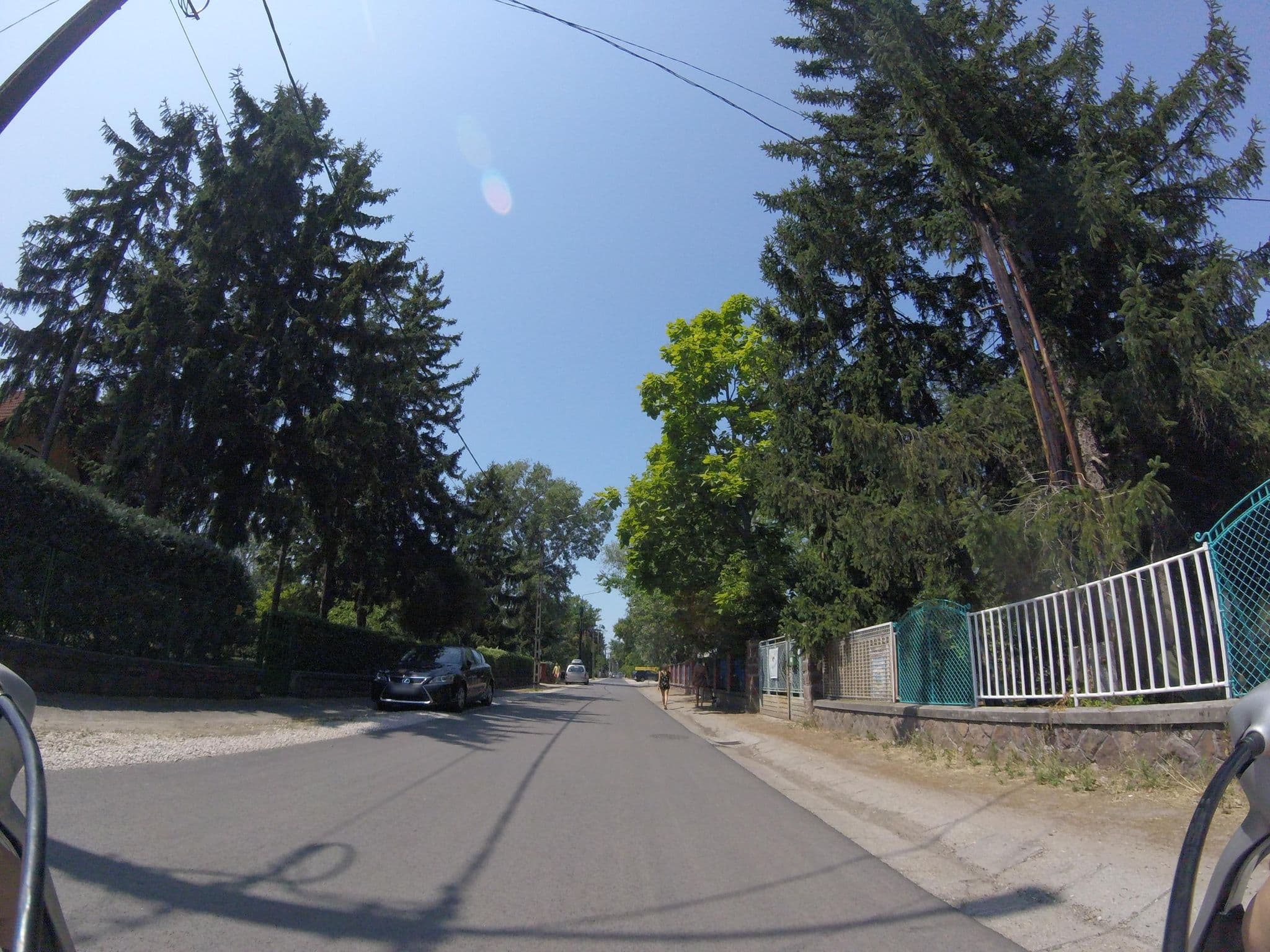 Street view near Vasas Szakszervezet üdülője, Balatonlelle — © goprohero (CC BY-SA · Mapillary)