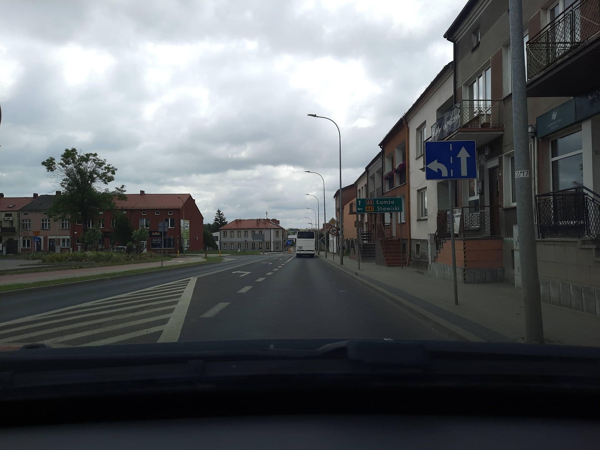 Street view near Przedsiębiorstwo Handlowo Usługowe Kolbi S.C. Grażyna Szumowska, Kolno — © ondrejlopatka (CC BY-SA · Mapillary)