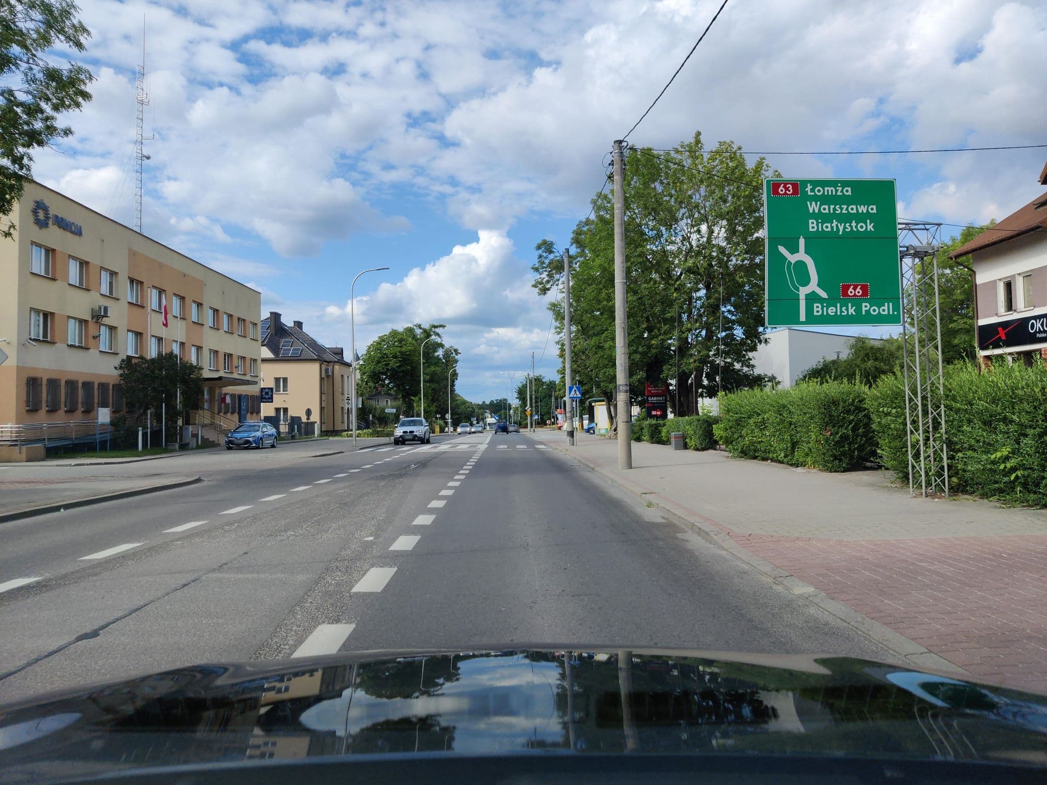 Street view near Hostel Zambrow, Zambrów — © kietlak (CC BY-SA · Mapillary)